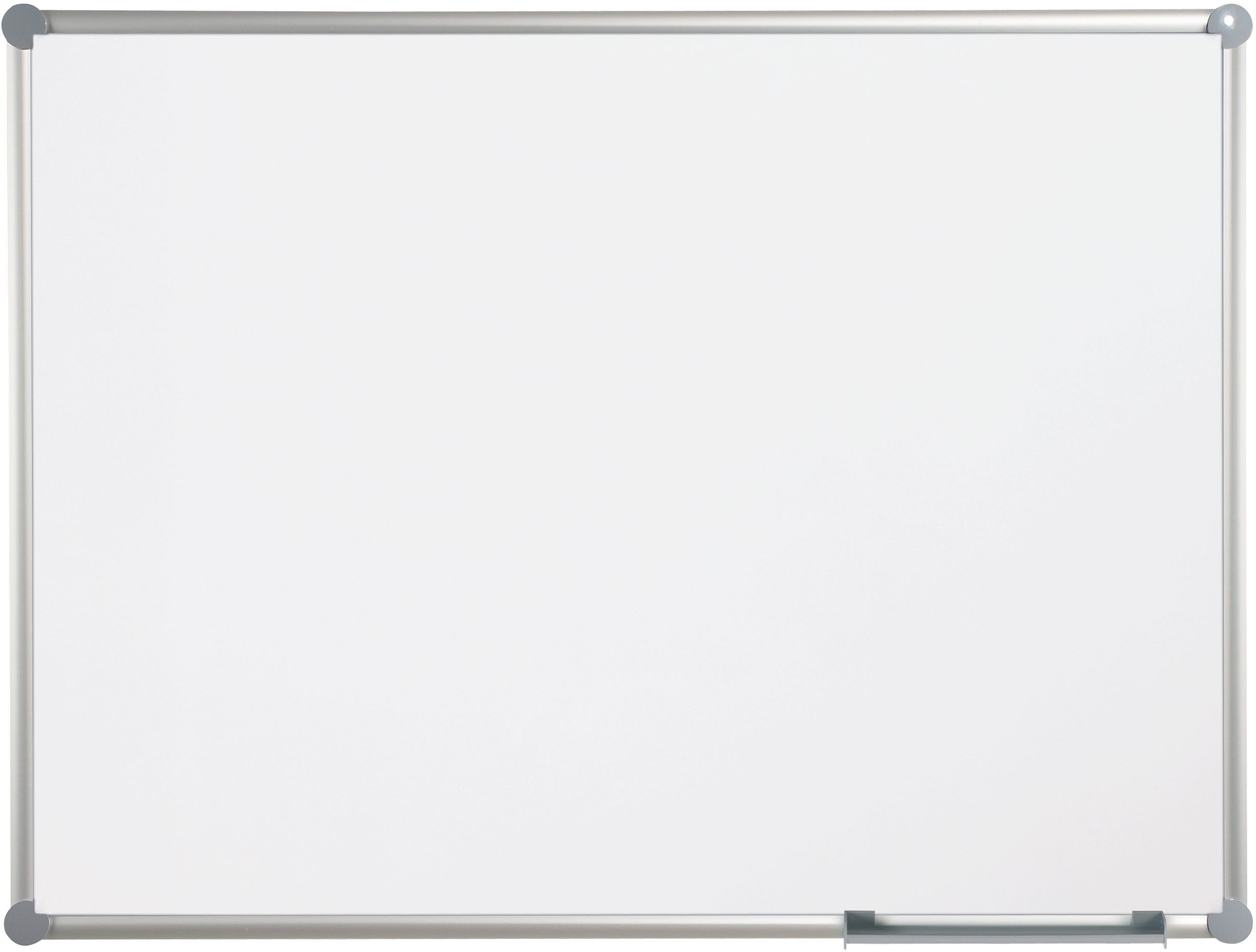 MAUL Magnettafel Whiteboard 2000 Maulpro Emaille 90x180cm Ecken grau