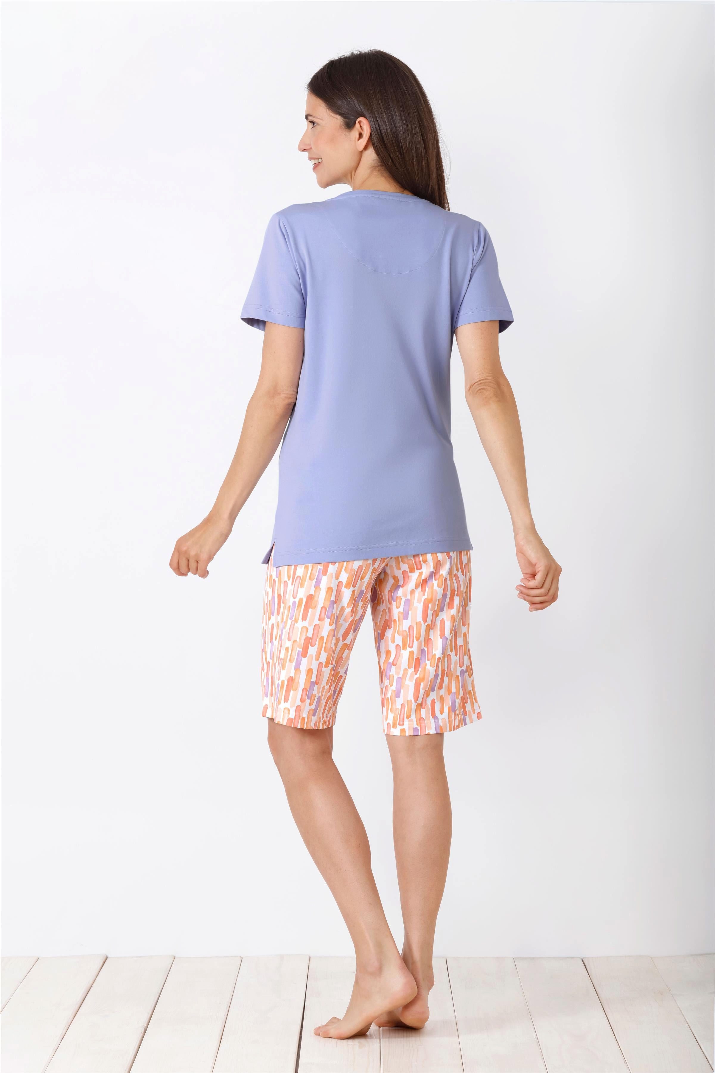 Hajo Schlafanzug Damen Shorty-Schlafanzug, Klima-Komfort günstig online kaufen
