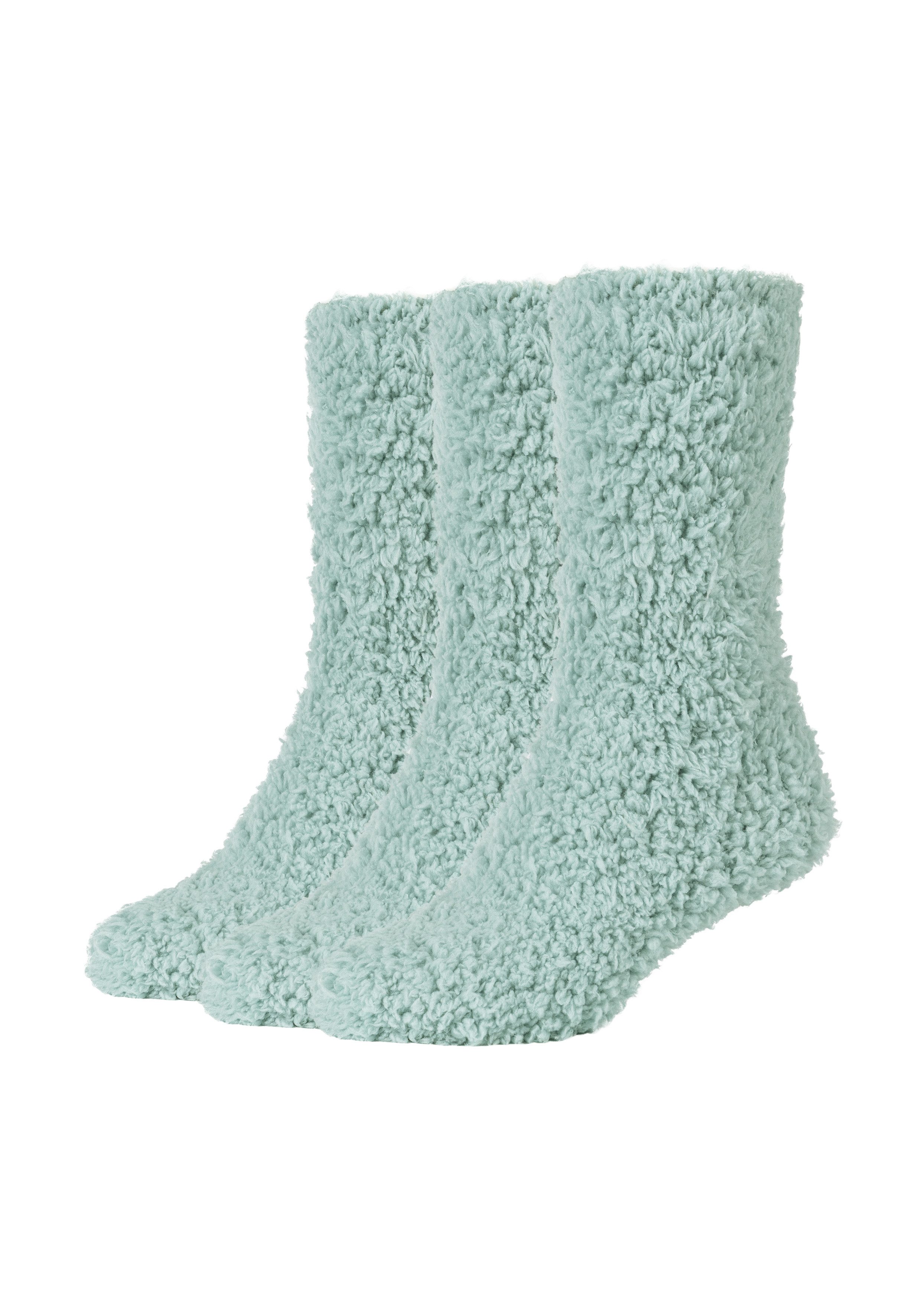 Camano Socken warm & cozy (3-Paar) mit elastischem Bund