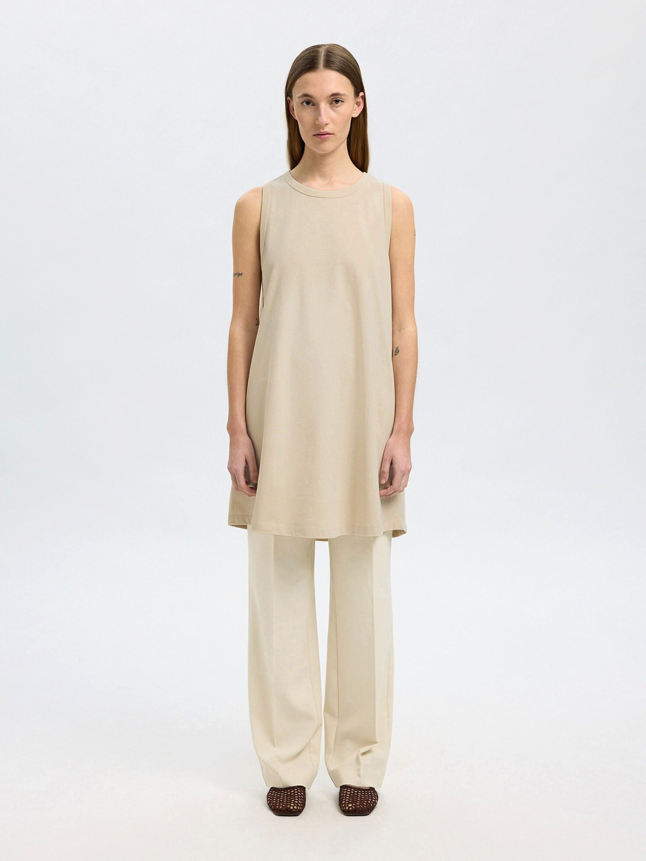 Selected Jerseykleid SLFEssential (1-tlg) Plain/ohne Details