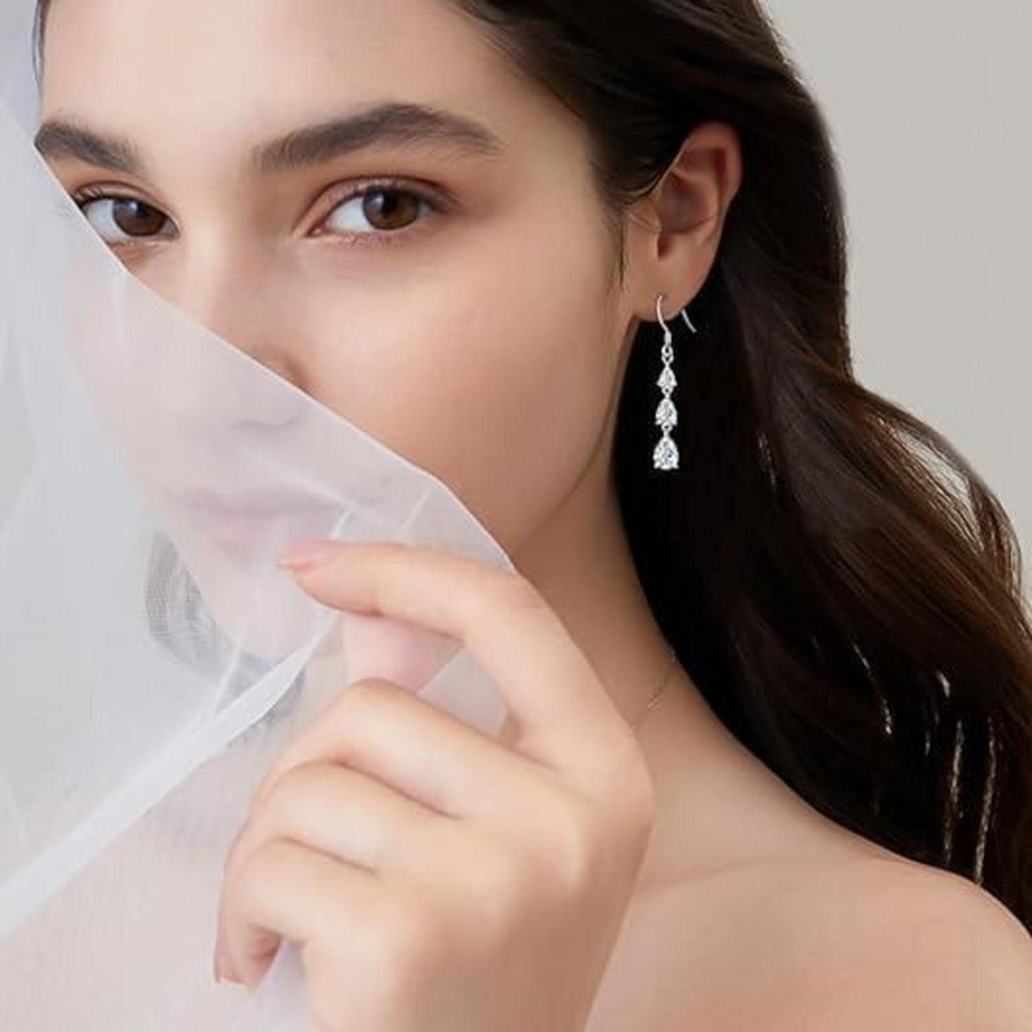 LuxusKollektion Schmuckset Damen Ohrringe Silber 925 günstig online kaufen