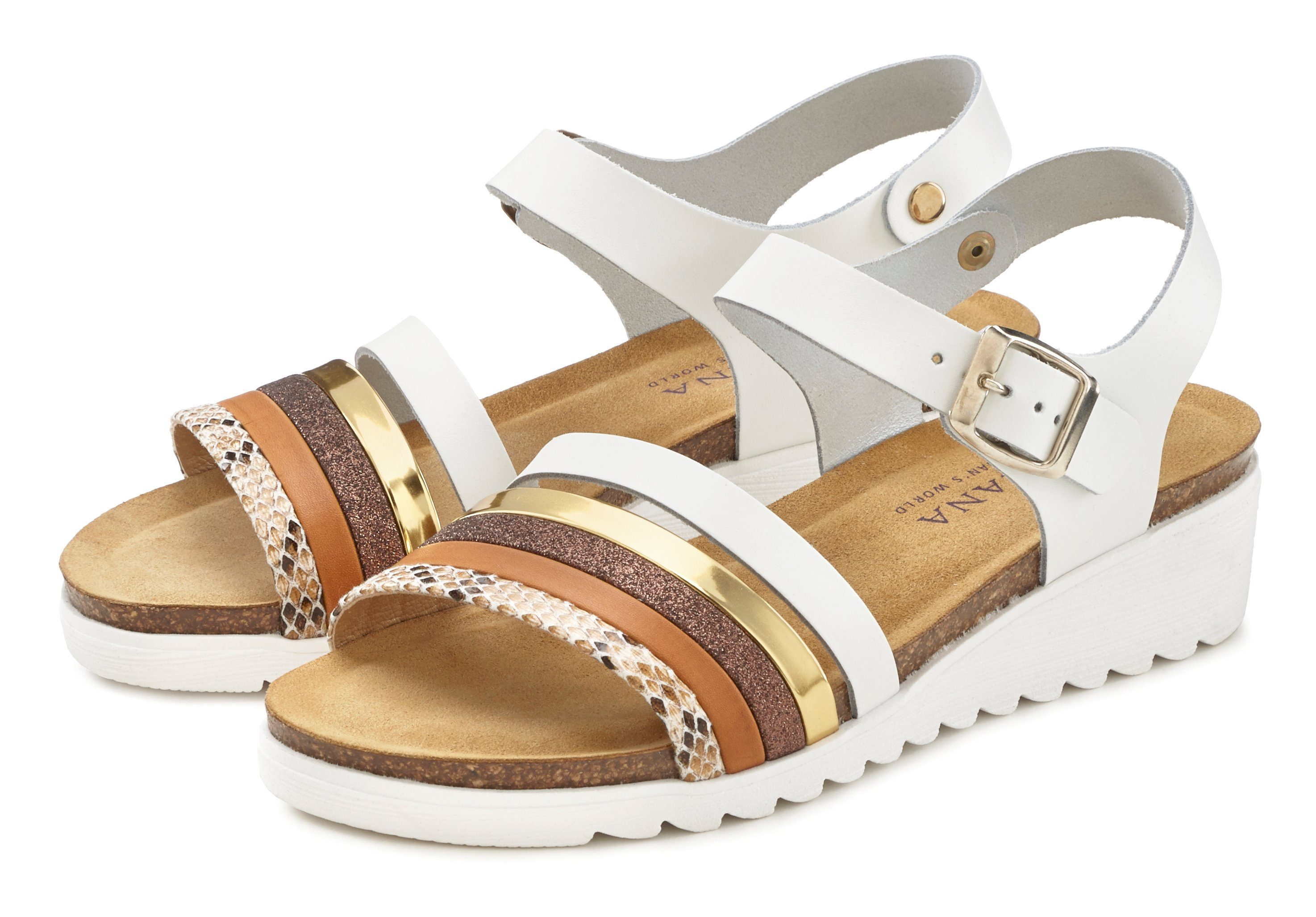 LASCANA Sandale aus Leder online kaufen | OTTO