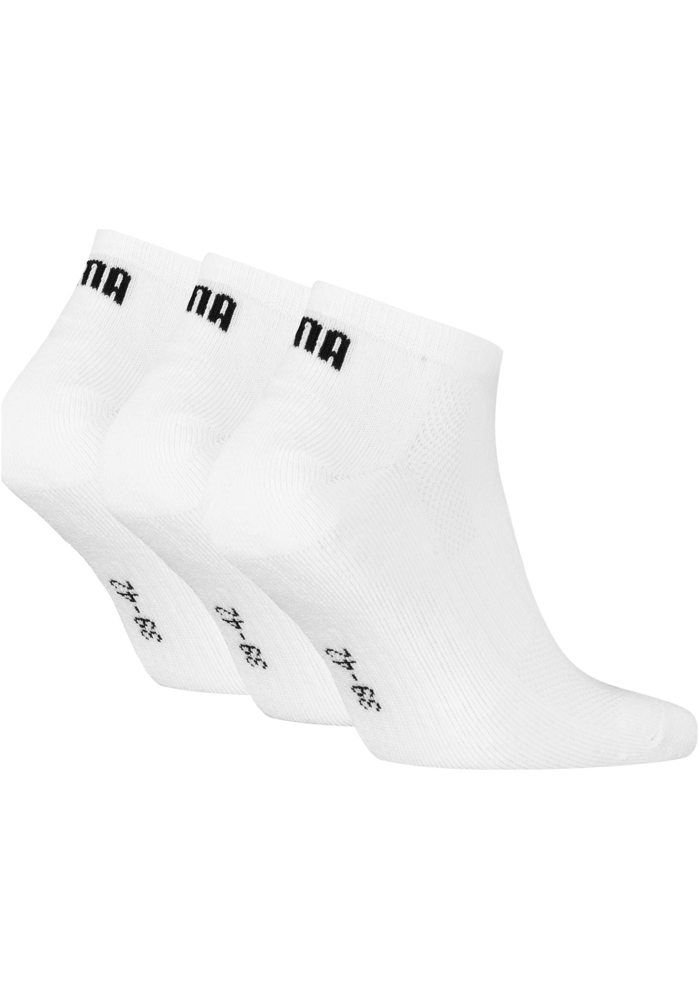 PUMA Sneakersocken (3-Paar) mit Frottee