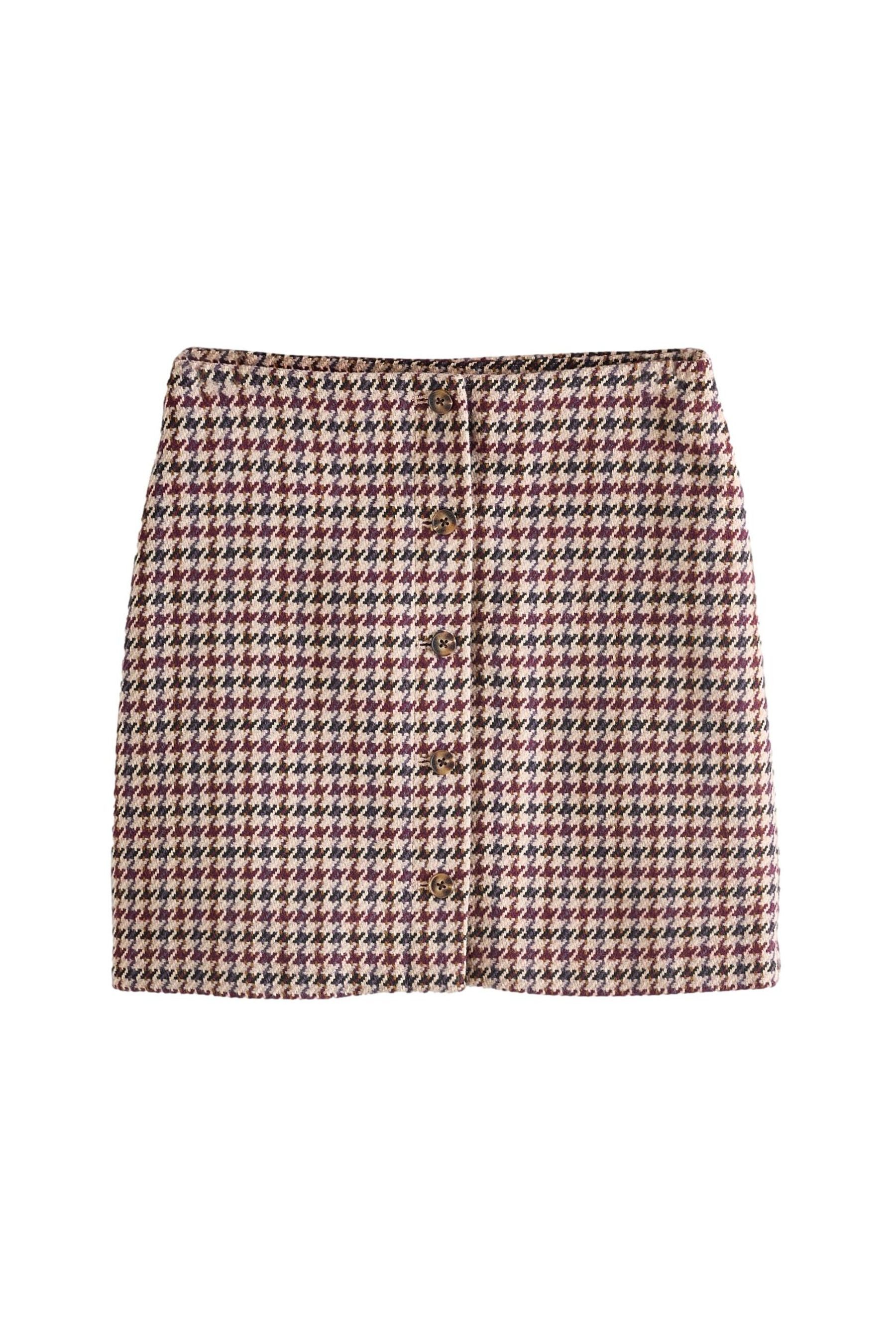 LAURA ASHLEY Minirock Laura Ashley Cord-Minirock mit Knopfleiste (1-tlg)