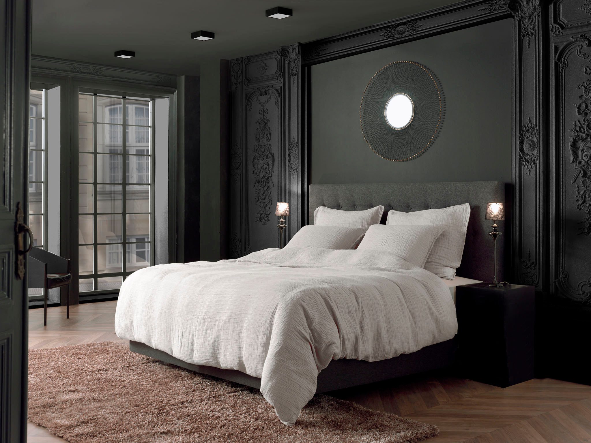 YELLOW Bettwäsche Garza, Renforcé, 2 teilig, Uni Design, 100% Baumwolle ab 135x200 cm.