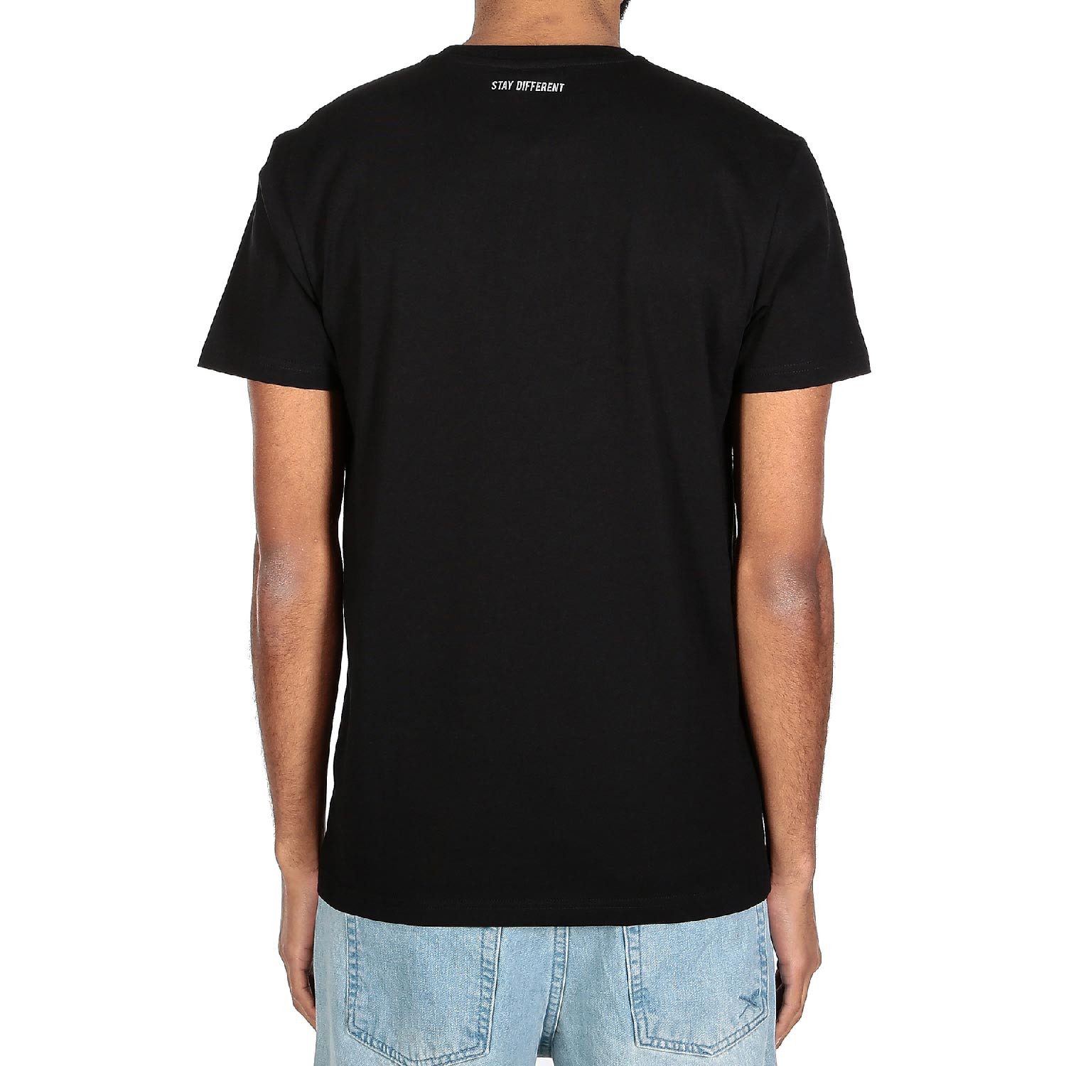 iriedaily T-Shirt Bye Bye aus Bio-Baumwolle mit mehrfarbigem Stick