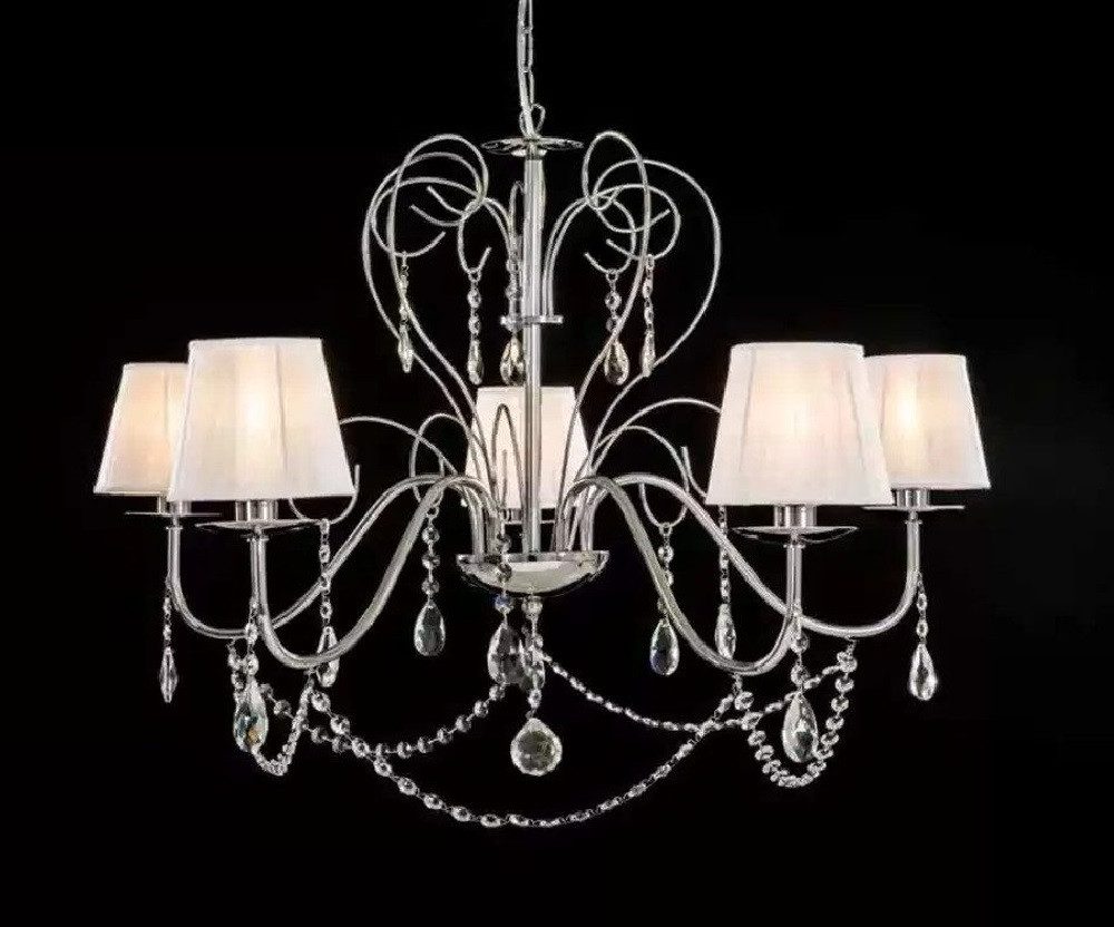 Xlmoebel Kronleuchter Eleganter Kristall-Lüster mit funkelnden Anhängern, Hergestellt in Europa