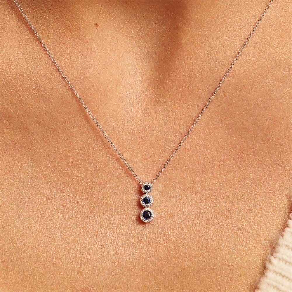 Unique Kettenanhänger Diamantanhänger ...