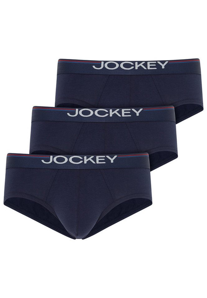 Jockey Slip Cotton Stretch (3er Pack) eng anliegend, elastisch