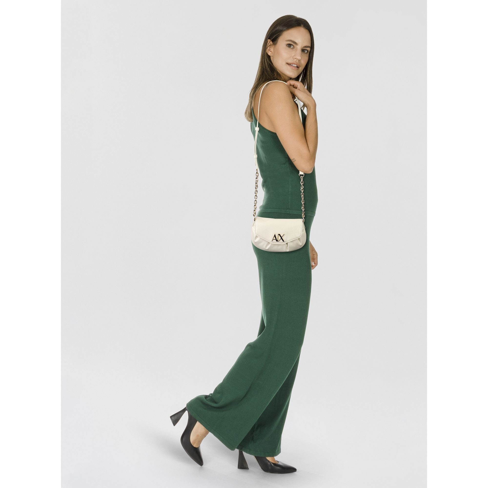 ARMANI EXCHANGE Umhängetasche Paige, Polyurethan