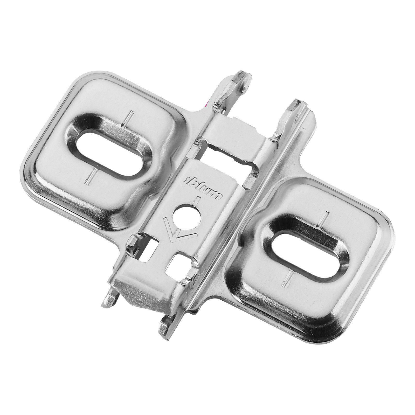 blum Möbelbeschlag Topfband Schrankscharnier 110° 71B3580 Eckanschlag SoftClose (1 St), 3D-Verstellung, inkl. Montageplatte 173L6100