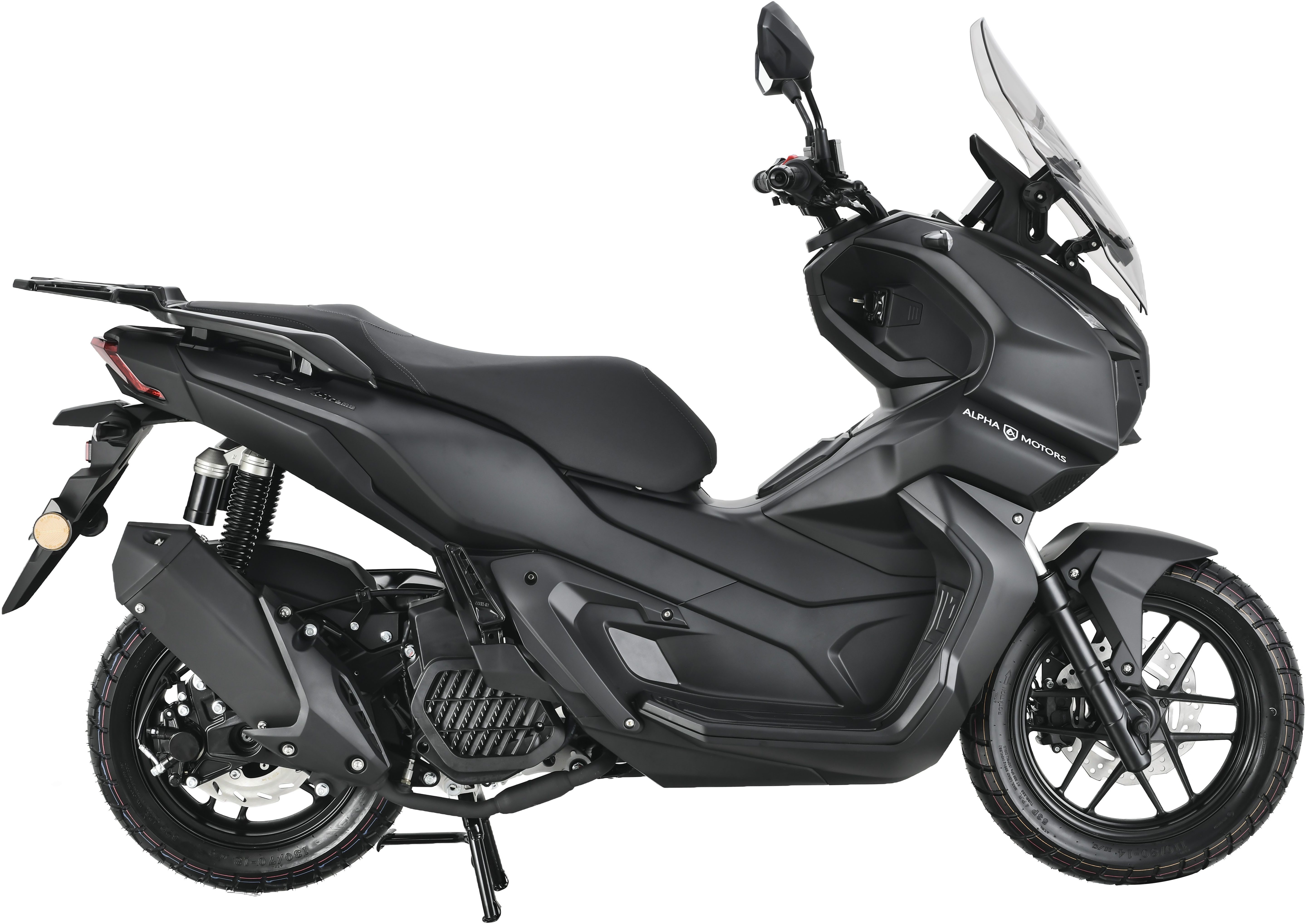 Alpha Motors Motorroller ADV X-treme 125 ccm EURO 5+ (mit/ohne Topcase), 125 ccm, 85 km/h, Euro 5