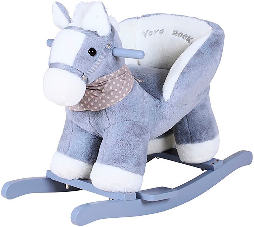 Knorrtoys® Schaukeltier Pferd grau günstig online kaufen
