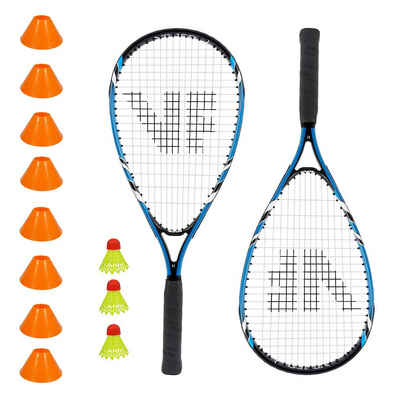 VICFUN Speed-Badmintonschläger Crossminton-Set 100, Für Freizeitspieler – überall einsetzbar
