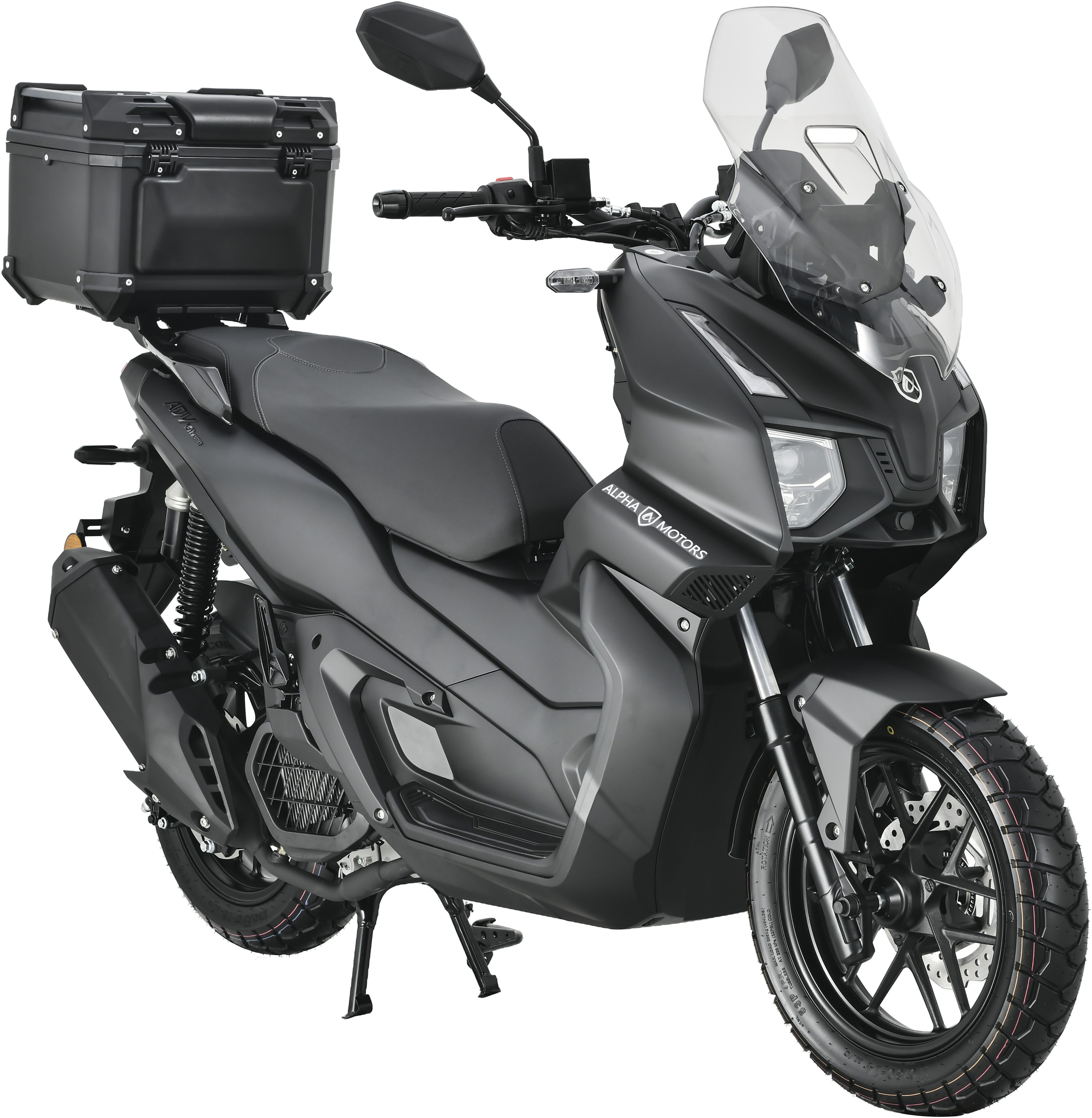 Alpha Motors Motorroller ADV X-treme 125 ccm EURO 5+ (mit/ohne Topcase), 125 ccm, 90 km/h, Euro 5
