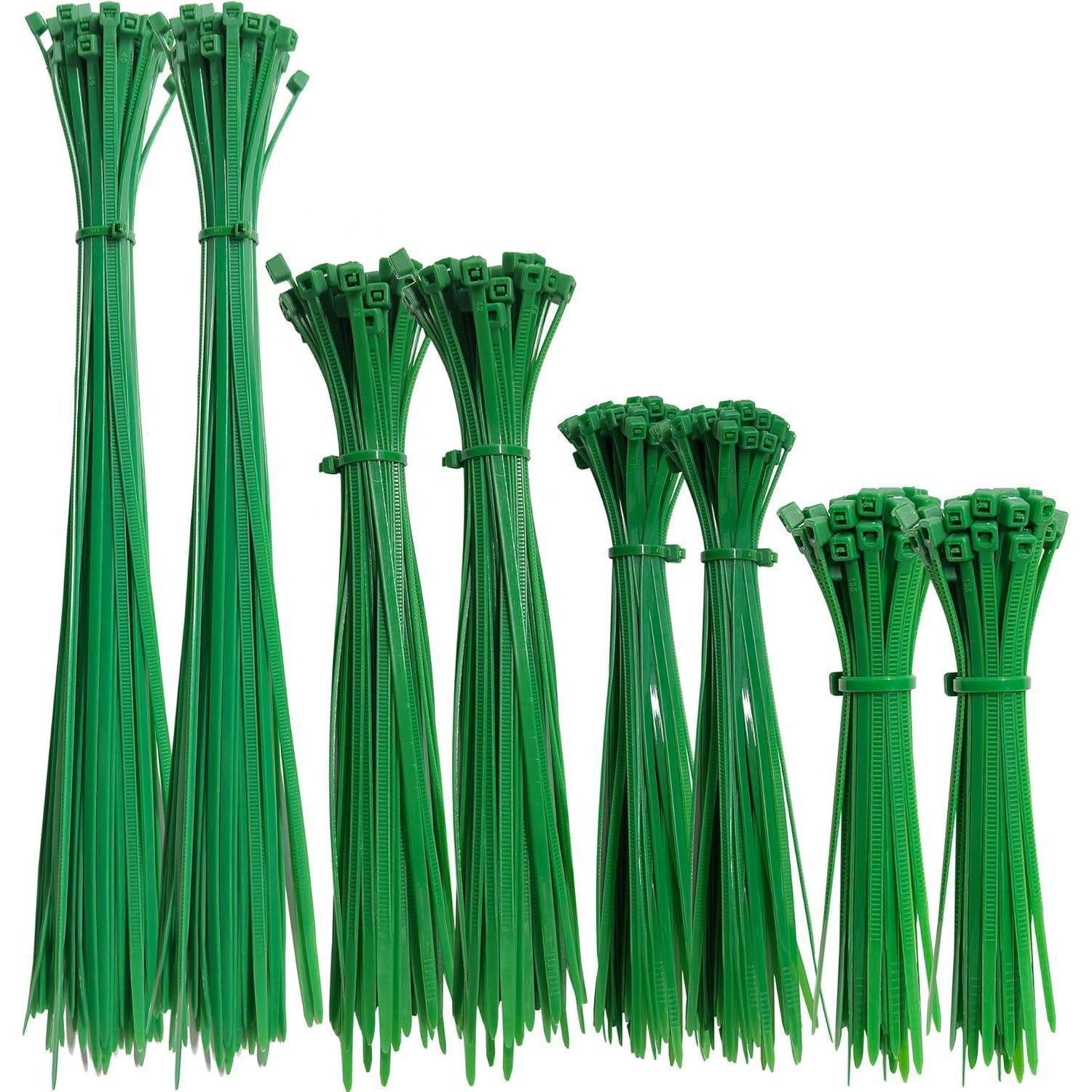 Kabelbinder Kabelbinder 200 Stück 100 150 200 300 mm(200 Stück) Grün