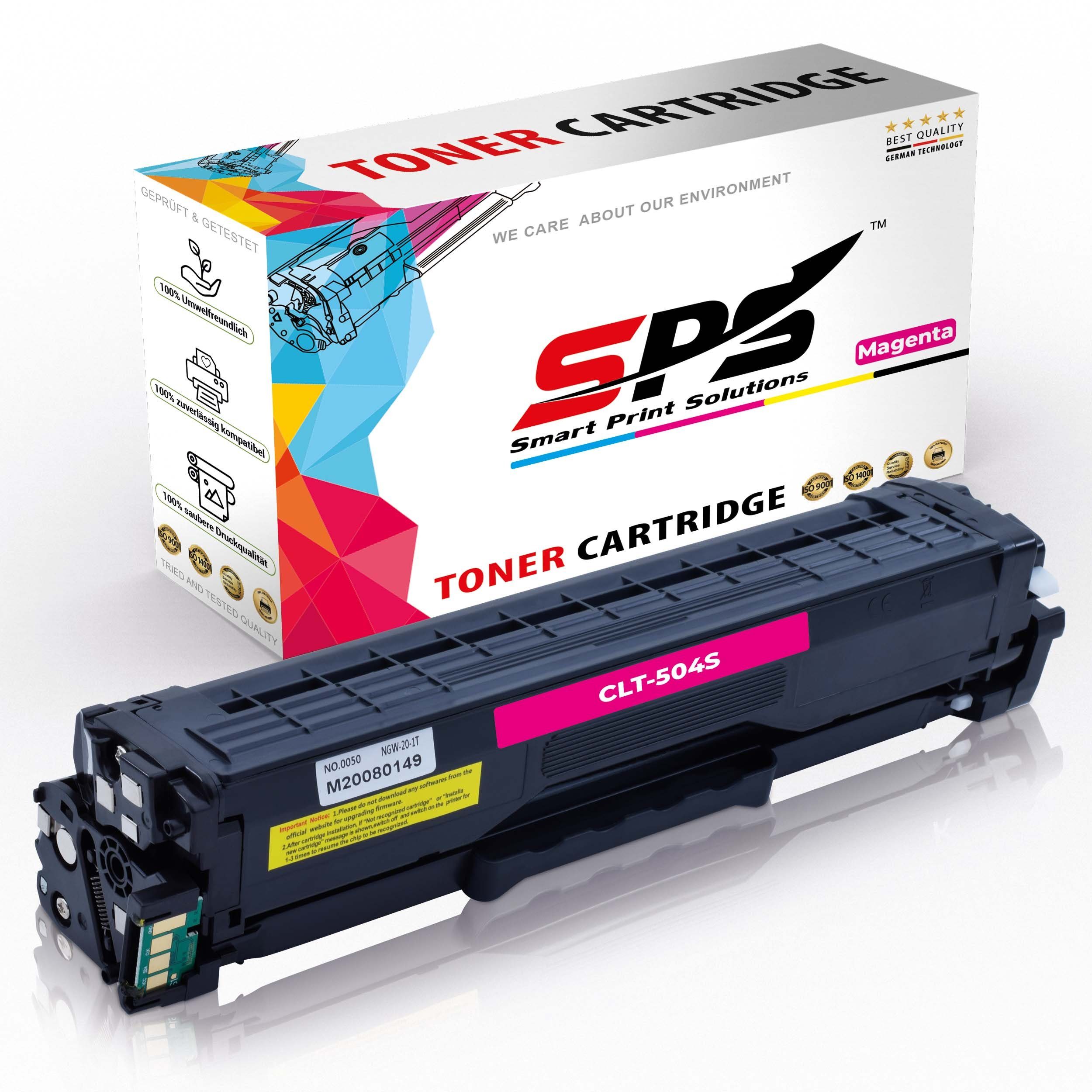 SPS Tonerkartusche Kompatibel für Samsung CLX-4195DW CLT-M504S M504, (1er Pack, 1-St., 1 x Toner (Für Samsung CLT-M504S Magenta)