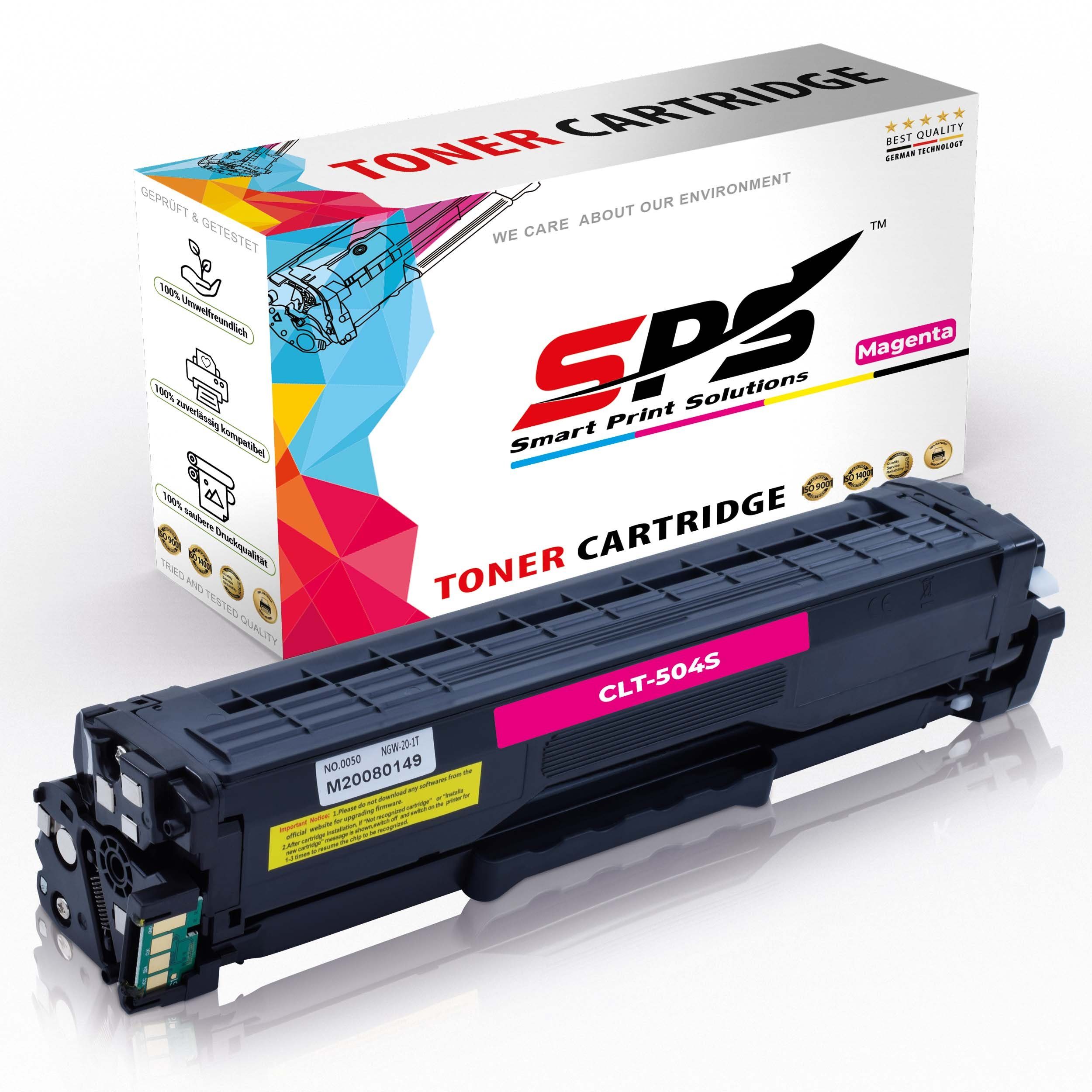 SPS Tonerkartusche Kompatibel für Samsung Xpress SL-C1860 CLT-M504S, (1er Pack, 1-St., 1 x Toner (Für Samsung CLT-M504S Magenta)