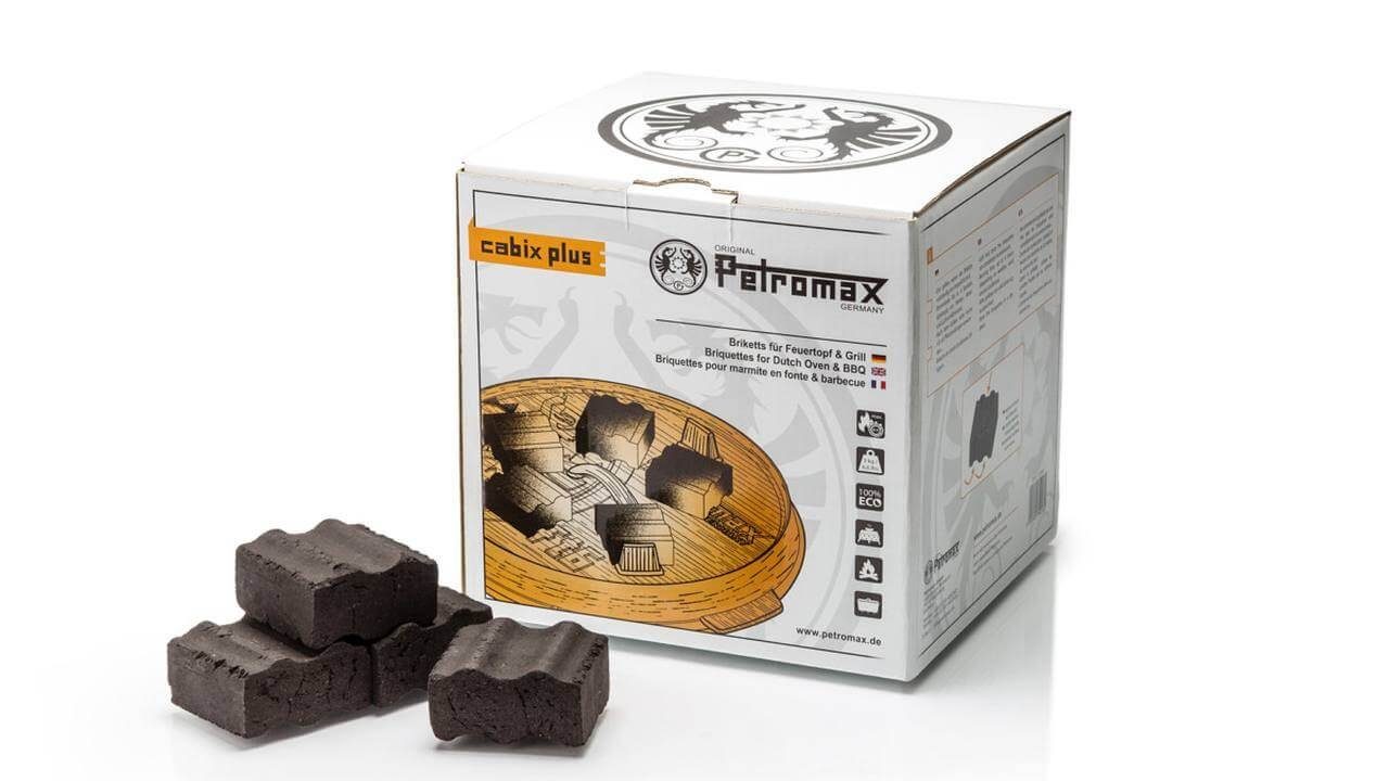 Petromax Grillkohle Cabix Plus, Briketts Cabix plus für Feuertopf und Grill