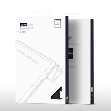 Dux Ducis Tablet-Hülle Dux Ducis Buch Tasche Hartschale mit Smart Sleep Standfunktion für SAMSUNG GALAXY TAB S7+ 12,4" Tablet Hülle Schwarz