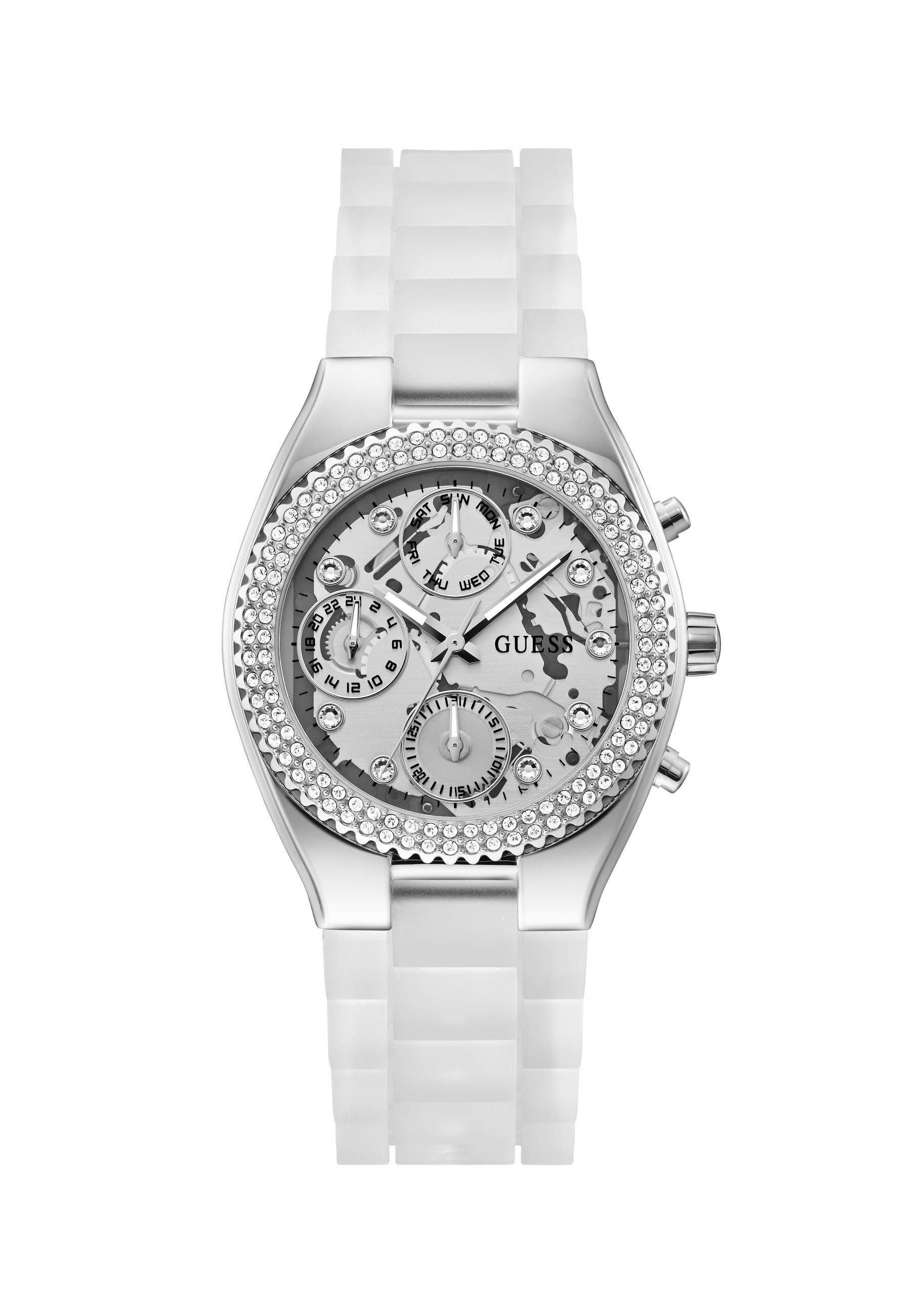 Guess Quarzuhr JELLY, (1-tlg., Not a set – not applicable to this product), Multifunktion