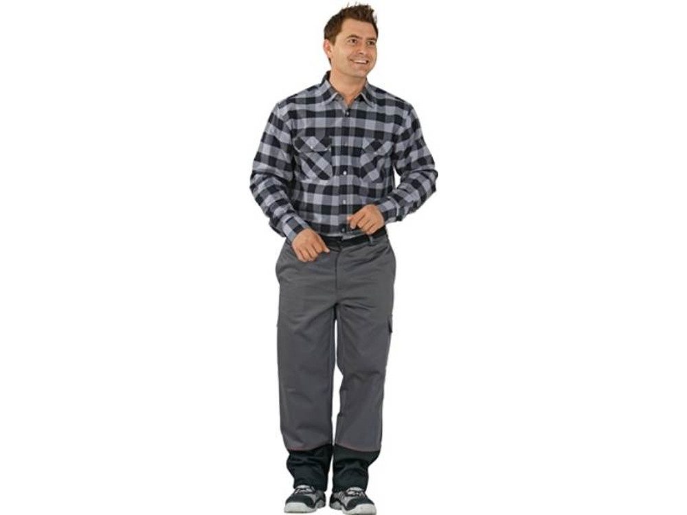 Planam Schutzhose PLANAM 5520048 Schweißerschutzbundhose Weld Shield Größe 48 grau/sc