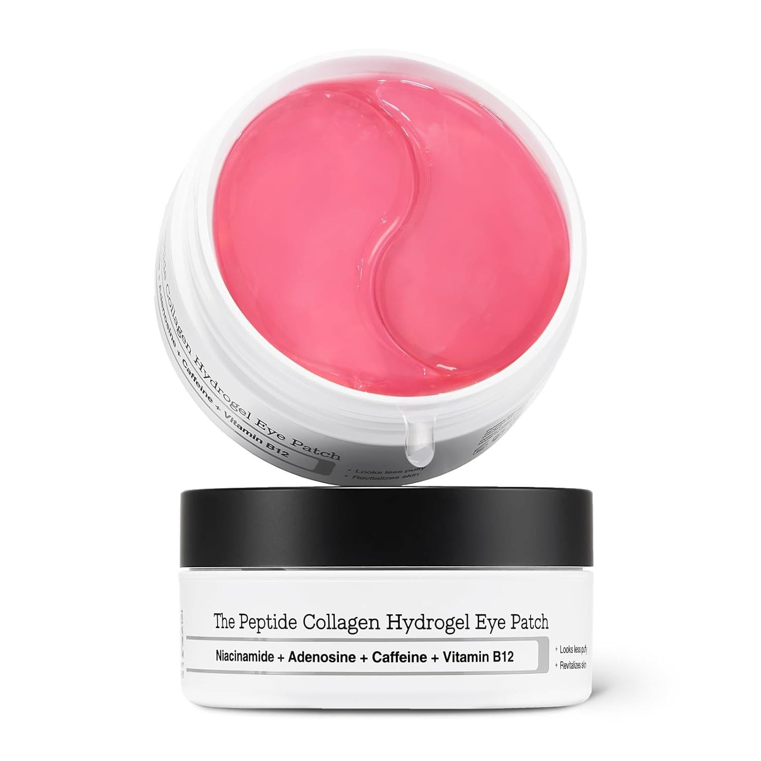 Cosrx Глазные подушки Peptide Collagen Hydrogel Eye Patch – Erfrischte Augenpartie ohne, Kollagen, Hyaluronsäure, Niacinamid & Koffein für glatte, straffe Haut