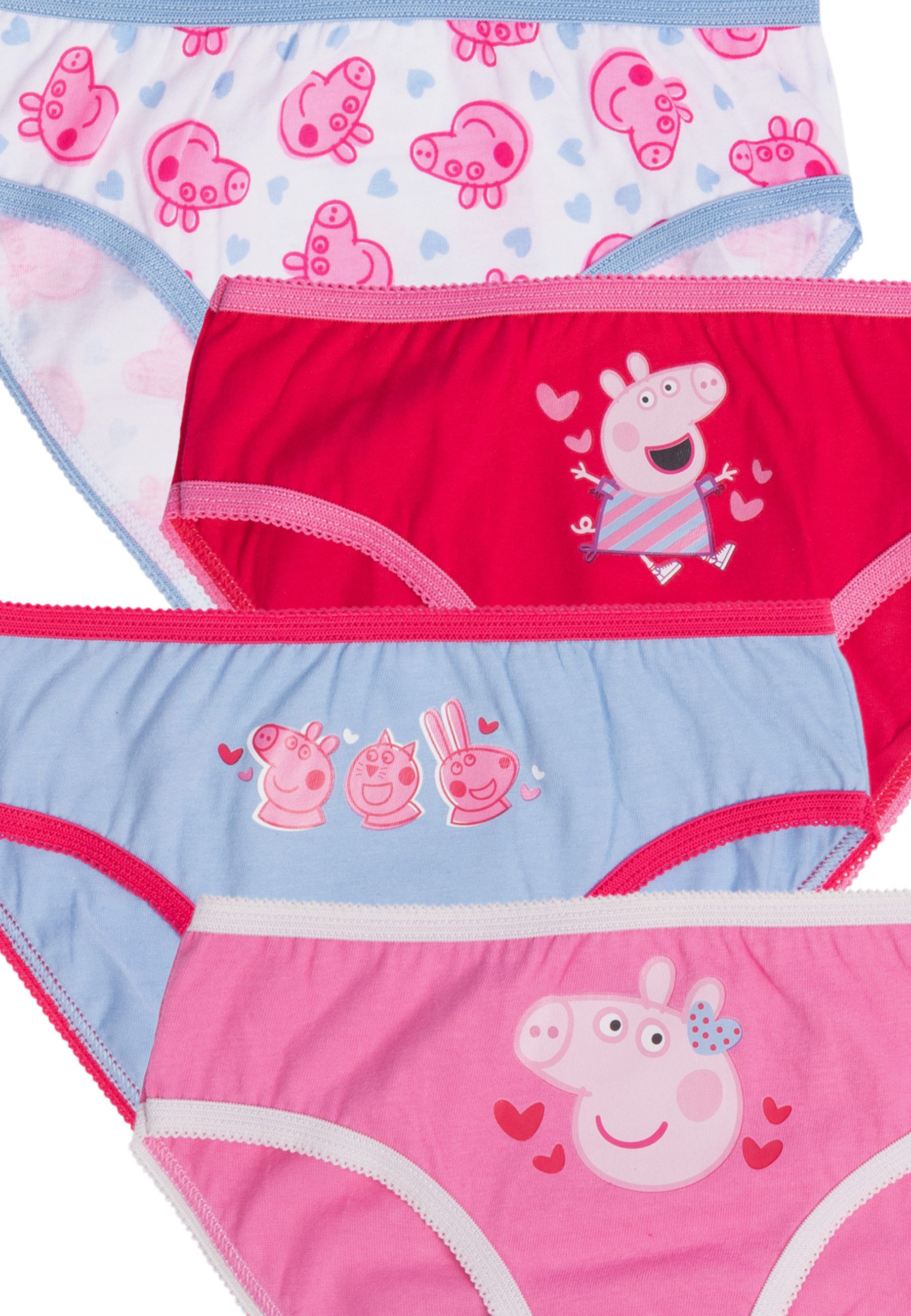 United Labels® Panty Peppa Wutz - versch Motive, 4er-Pack