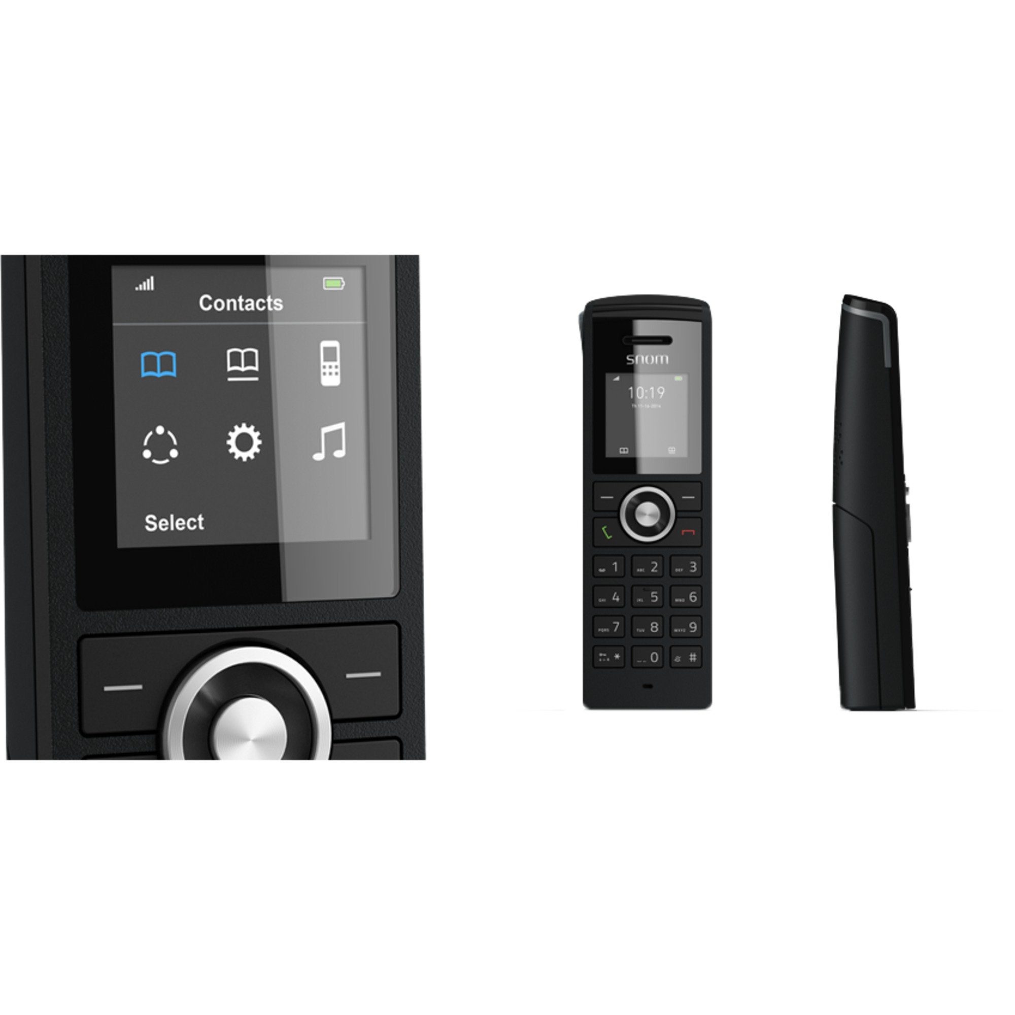 Snom snom m25 DECT Mobilteil mit Ladeschale Schnurloses DECT-Telefon