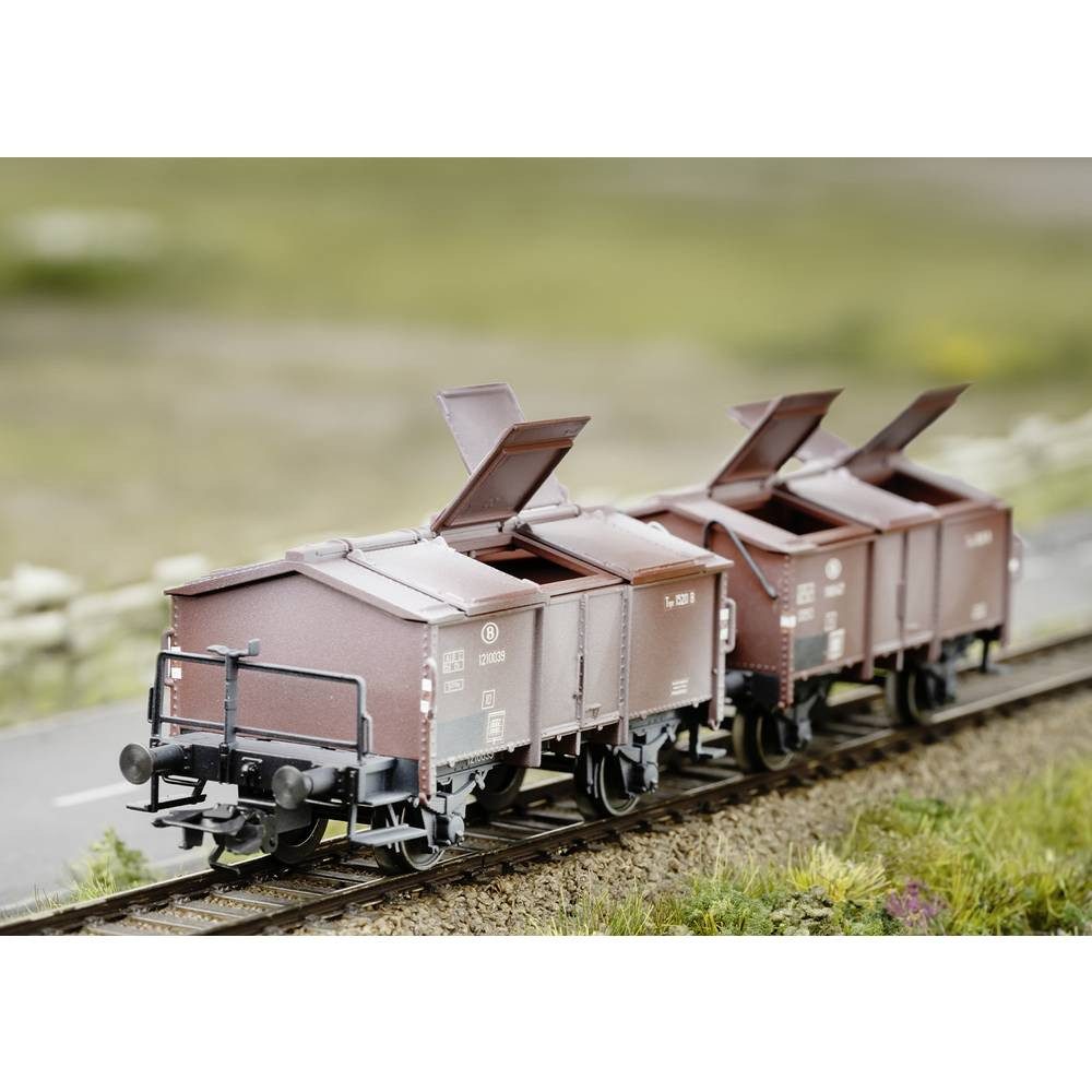 Märklin Güterwagen H0 2er-Set Klappdeckelwagen Typ 1520 B der SNCB 46018