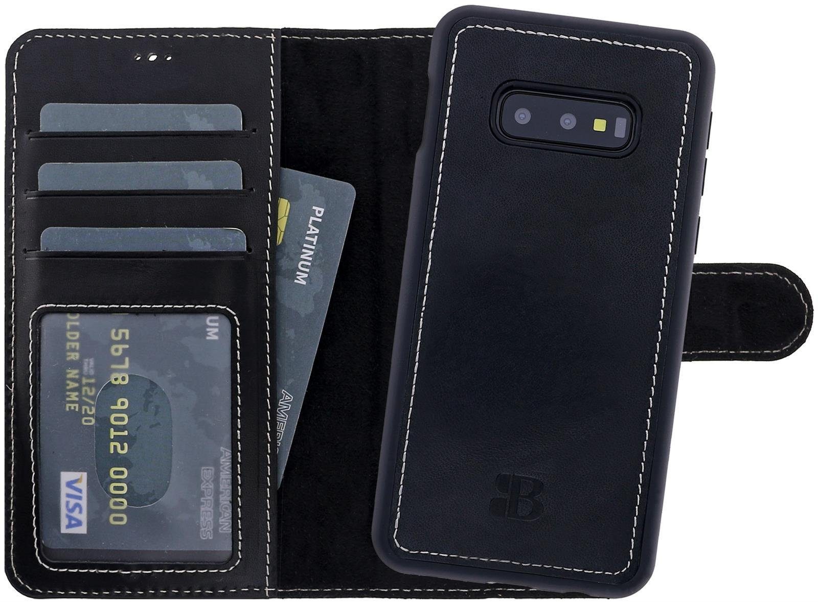 Burkley Flip Case »Samsung Galaxy S10e Detachable Wallet Handyhülle« Samsung  Galaxy S10e, herausnehmbare und magnetische Innenhülle, Kartenfächer mit  RFID / NFC Blocker online kaufen | OTTO