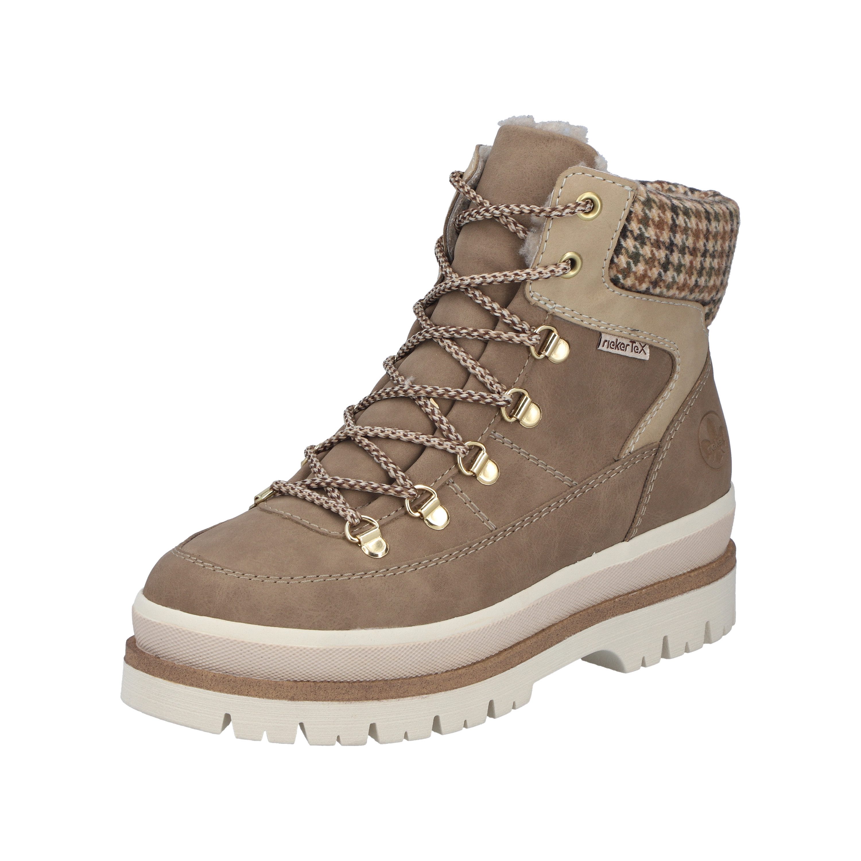 Rieker Winterboots Winterstiefelette, Outdoorboots mit modischem Kragen