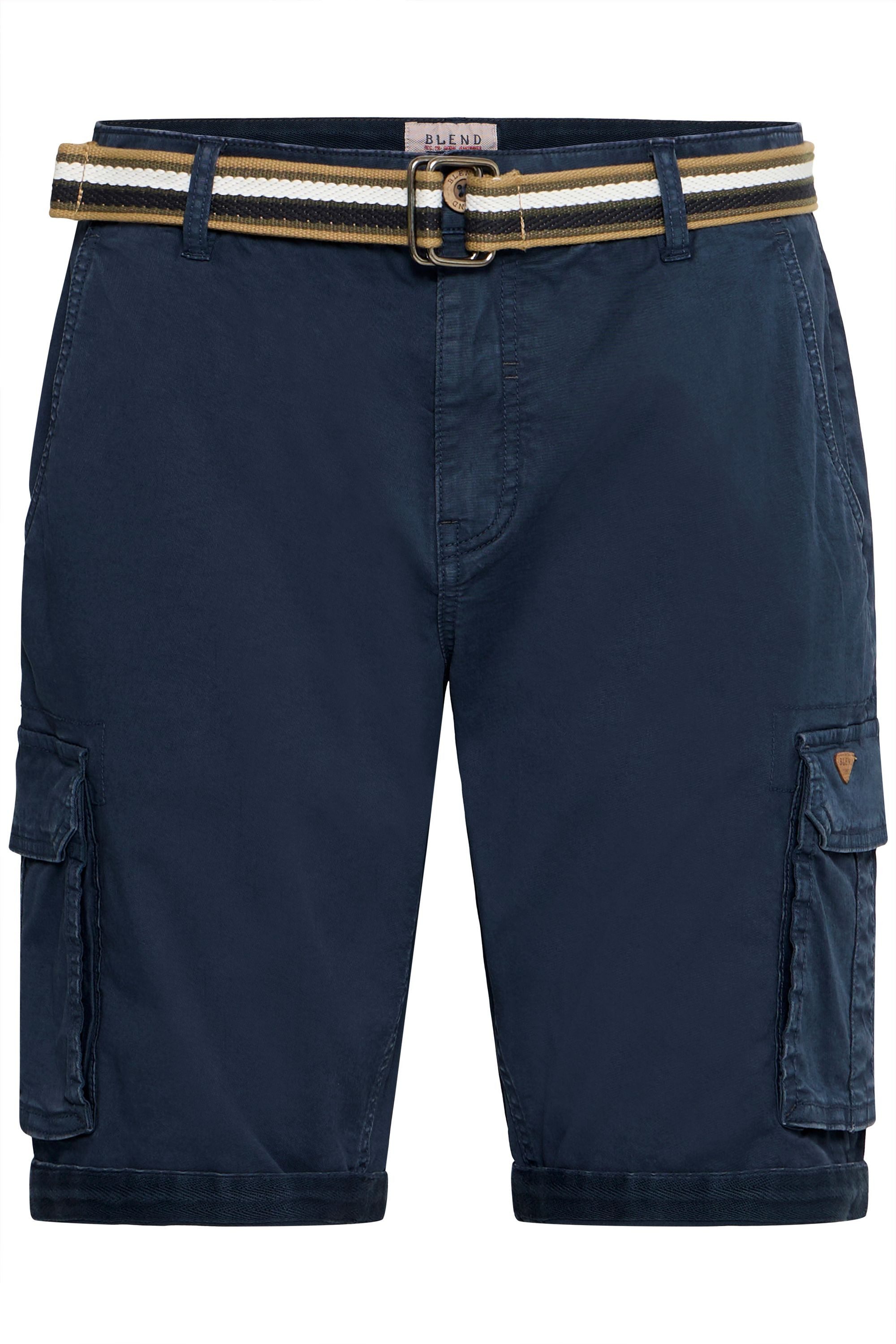Blend Cargoshorts BHBrian Stilvolle Cargo Shorts mit Taschen und Gürtel – Bild 2 von 5