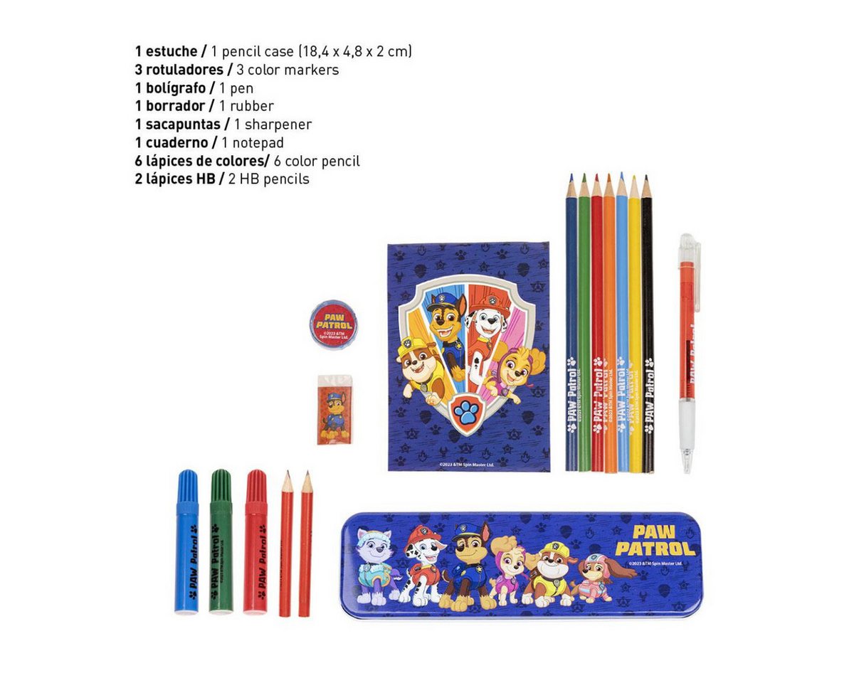 Thumbnail - PAW PATROL Farbkasten Farbset für Kinder Mal- & Bastelspaß im praktischen Format
