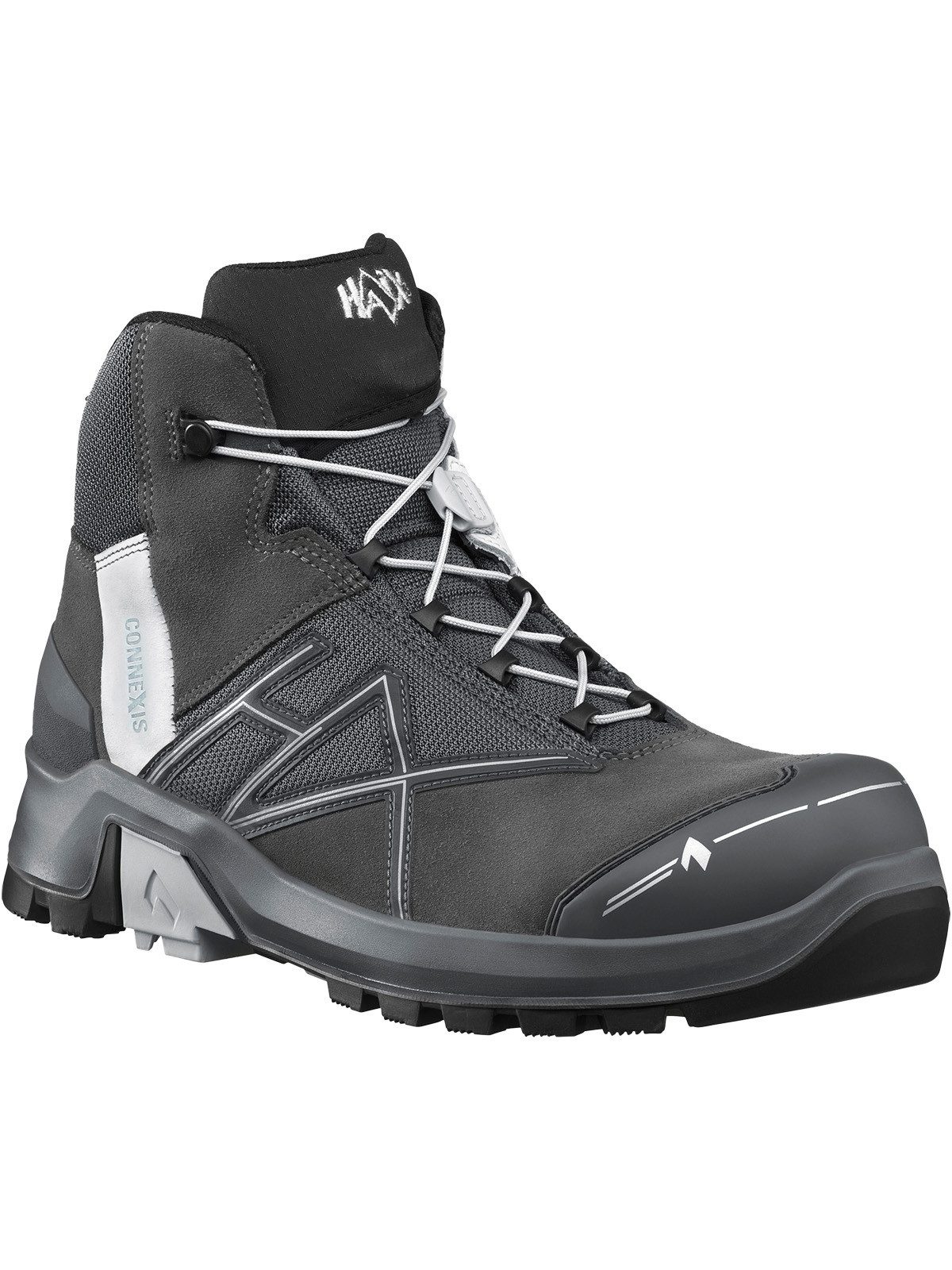haix Haix CONNEXIS Safety+ GTX mid grau/silber Arbeitsschuh