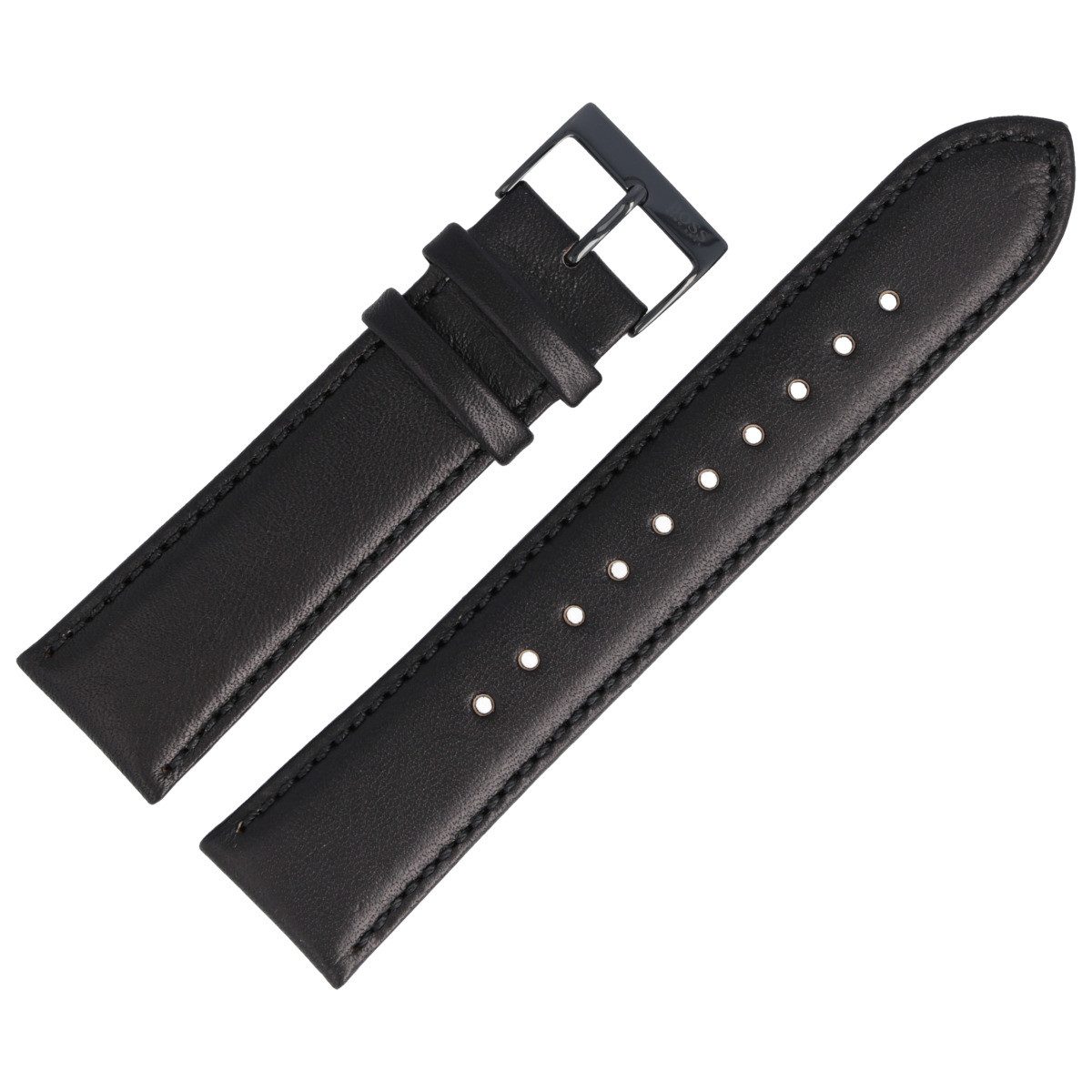 BOSS Uhrenarmband 22mm Leder Braun 659302792
