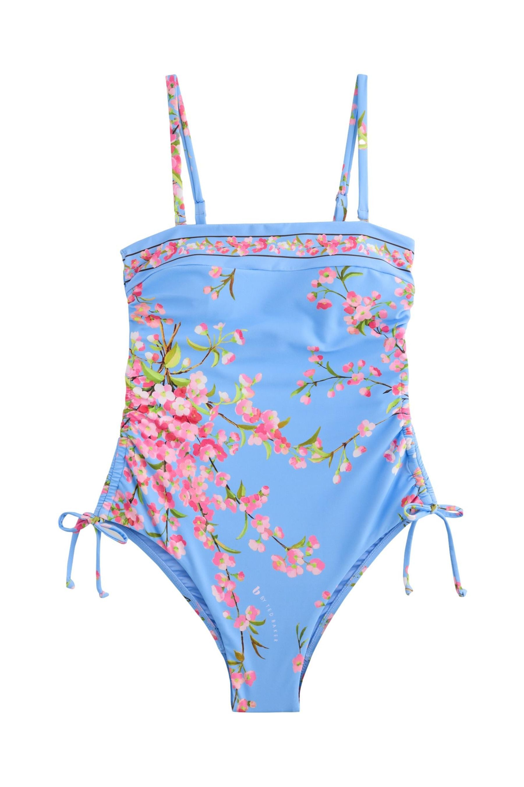Badeanzug B by Ted Baker bauchformender Bandeau-Badeanzug
