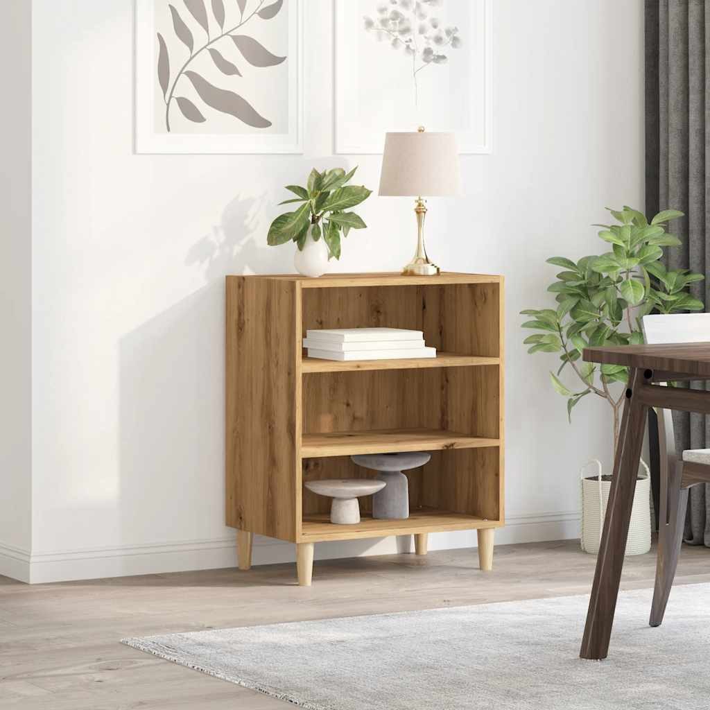 vidaXL Sideboard Sideboard Artisan-Eiche 57x35x75 cm günstig online kaufen
