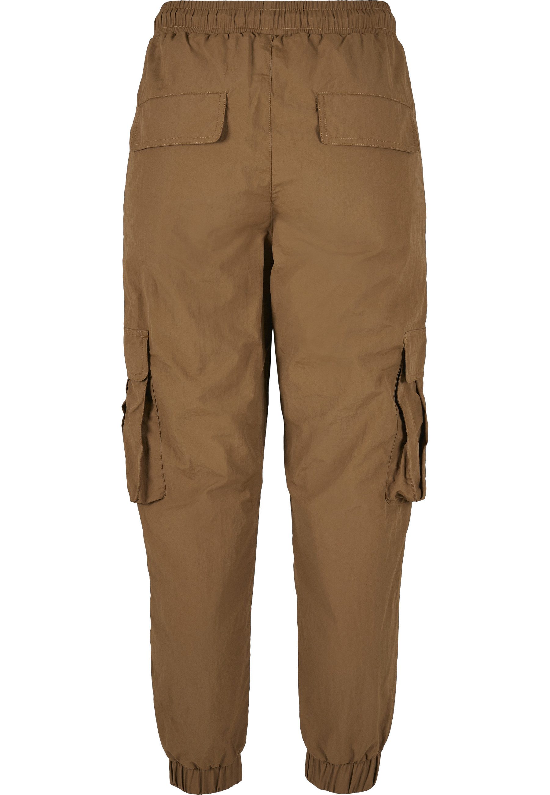 URBAN CLASSICS Schultertasche Urban Classics Damen Ladies High Waist Crinkle Nylon Cargo Pants
