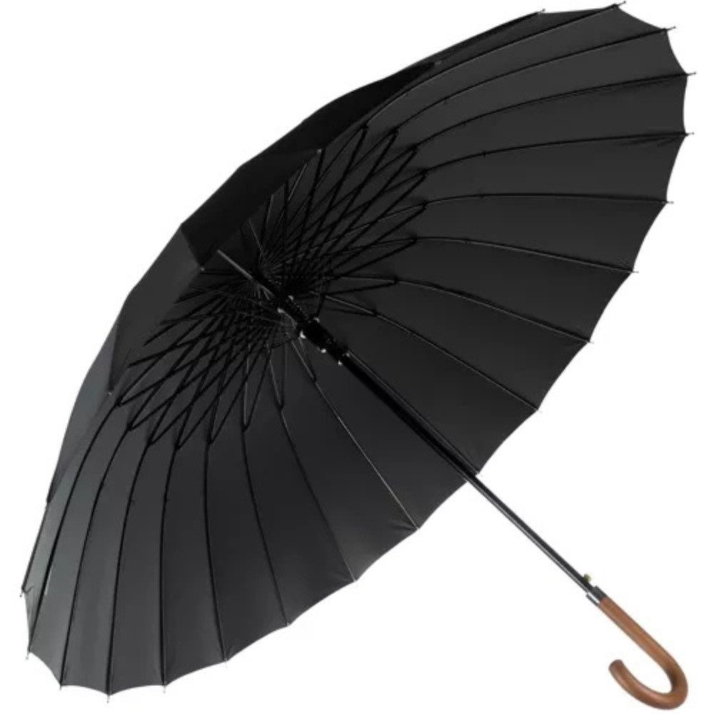 MALATEC Stockregenschirm Regenschirm 24 Drähte, 145 cm Durchmesser bieten optimalen Schutz für zwei Personen – Bild 4 von 5