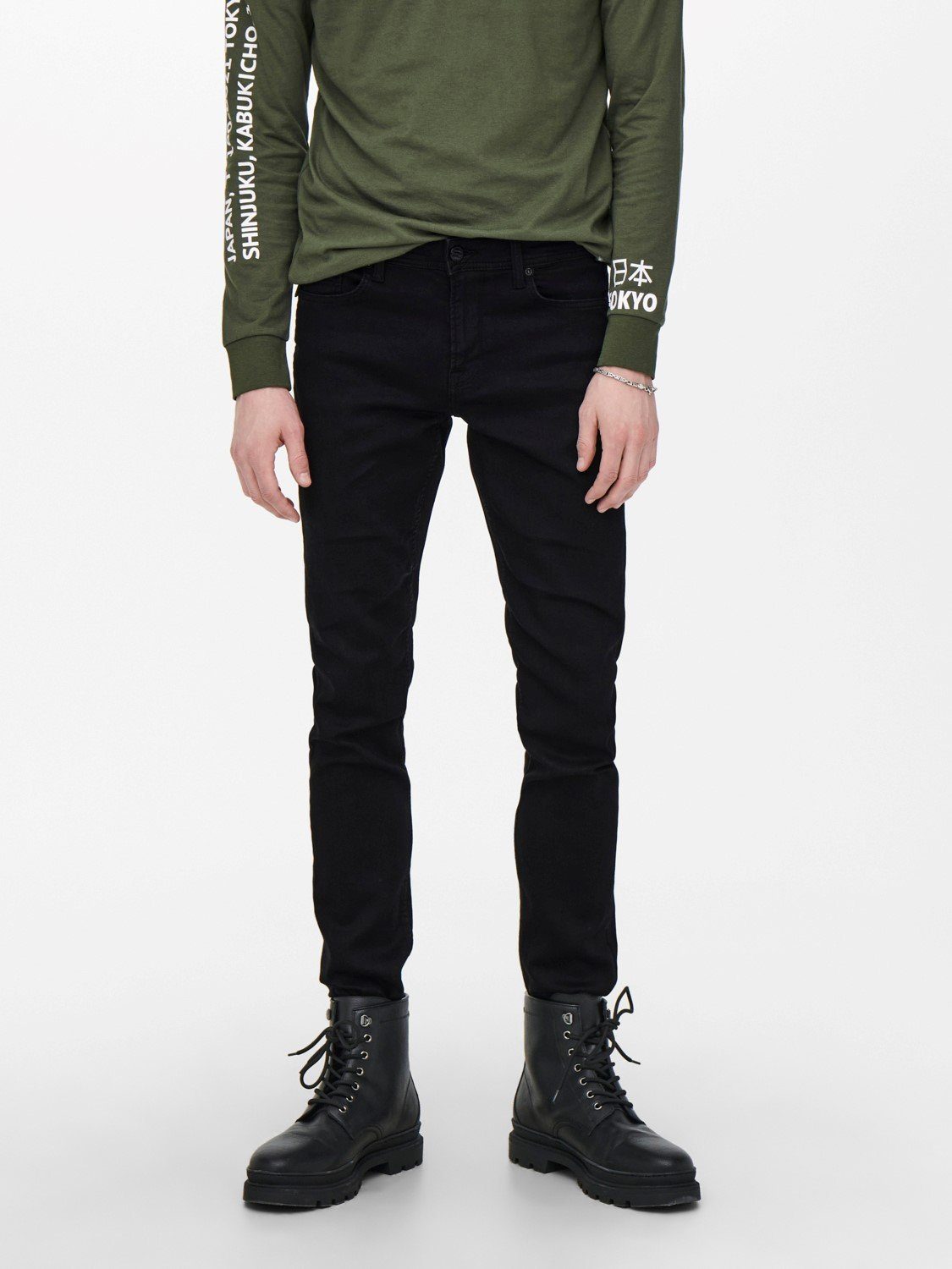 ONLY & SONS Slim-fit-Jeans (1-tlg) ONSLOOM günstig online kaufen