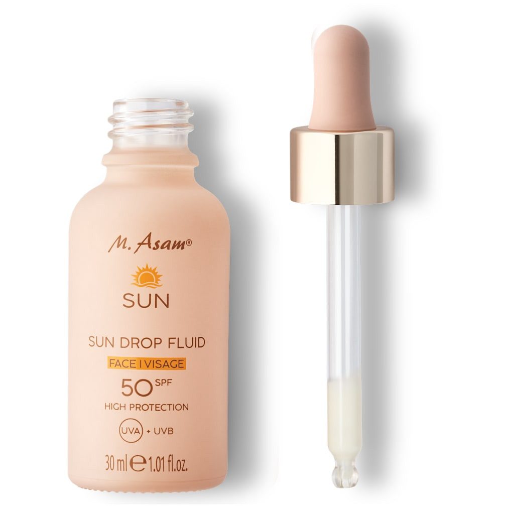 asambeauty Sonnenschutzfluid Sun Drop Fluid Sonnenschutz Serum Gesicht LSF 50