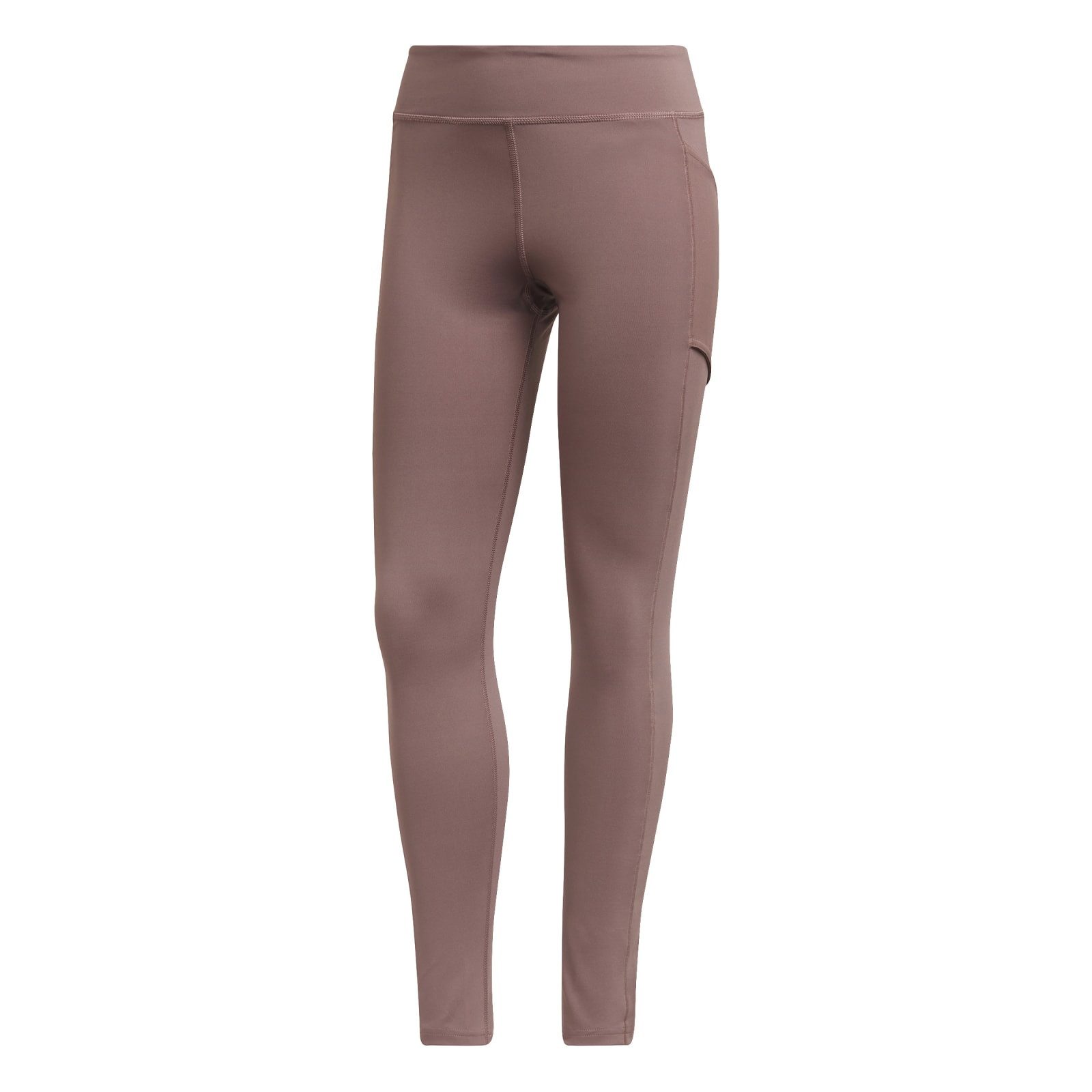 adidas Performance Trainingshose Match Tight (enganliegend, breiter Bund, schmal) rotbraun Damen