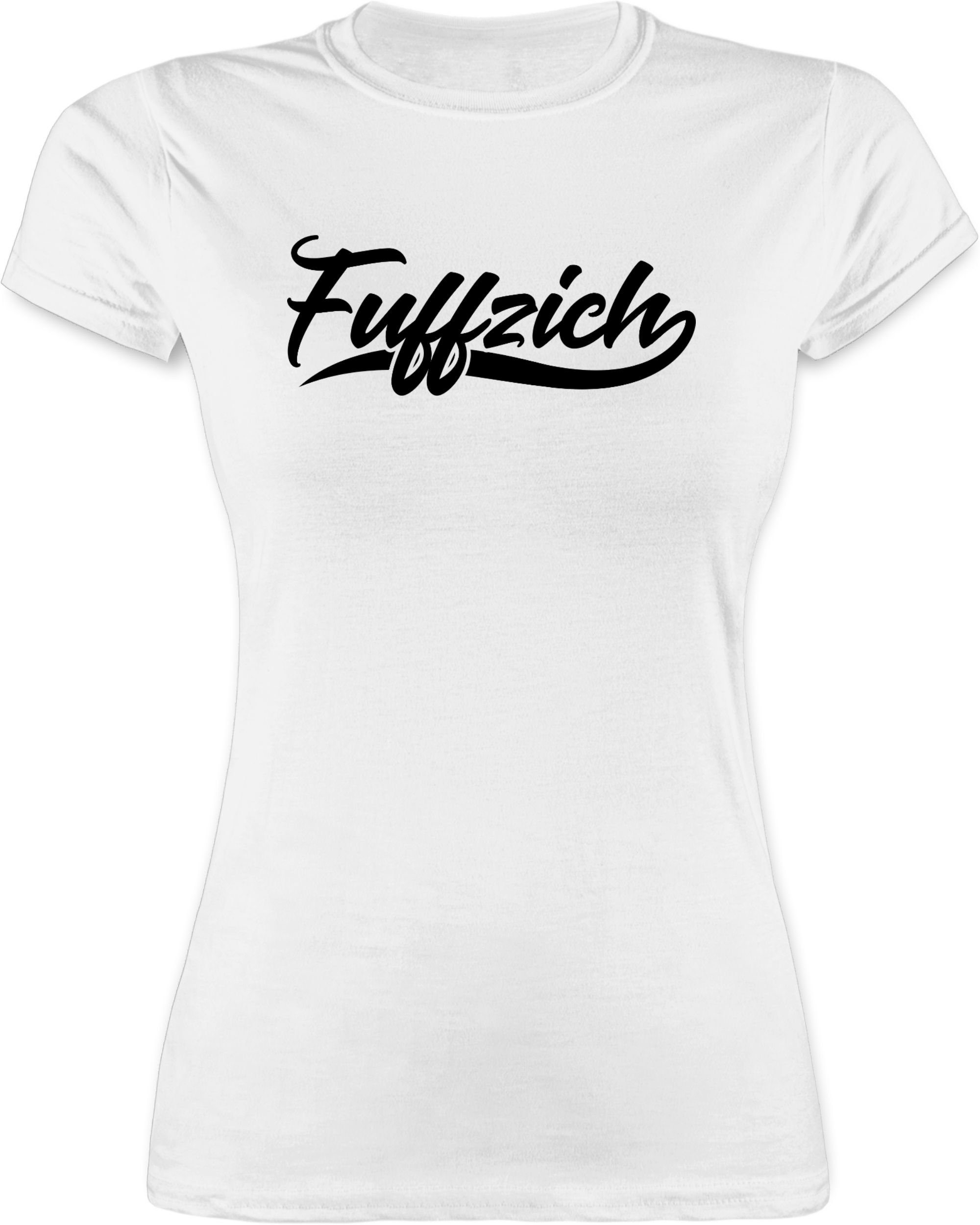 Shirtracer T-Shirt »Fuffzich - 50. Geburtstag - Damen Premium T-Shirt«  (1-tlg) mit Print, Druck, Symbol / Logo, mit Frontprint online kaufen | OTTO