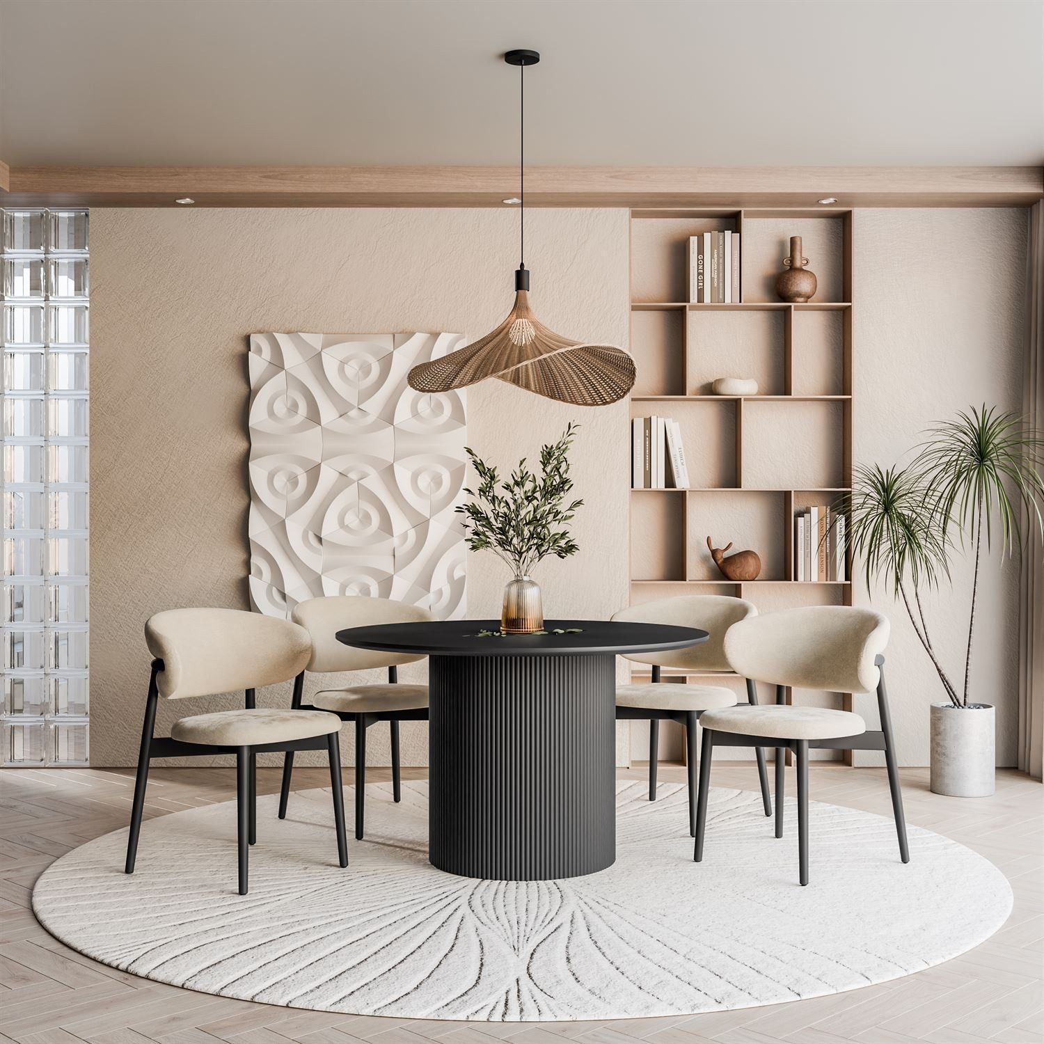 ALLHOUSE24 Esstisch IVO Runder Tisch Ø120 günstig online kaufen