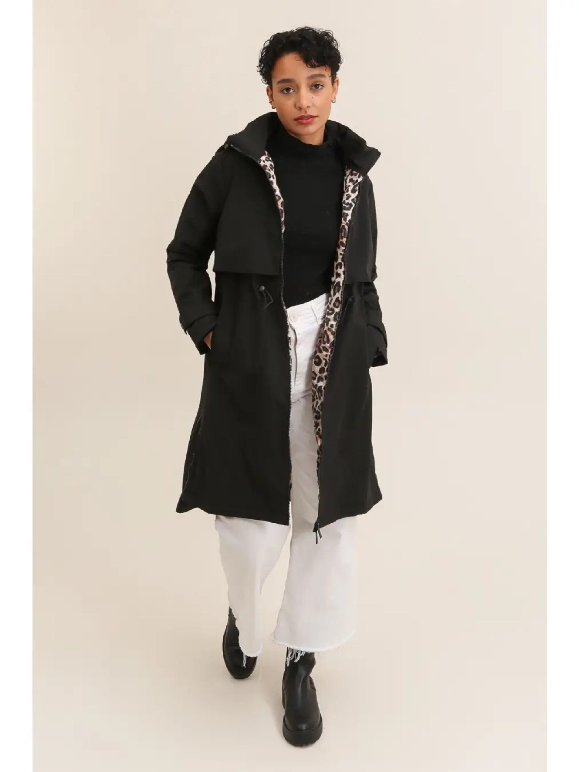 ANNIS Fashion & Accessoires Regenmantel "WILD INSIDE" (1-tlg) "NEU, leicht günstig online kaufen