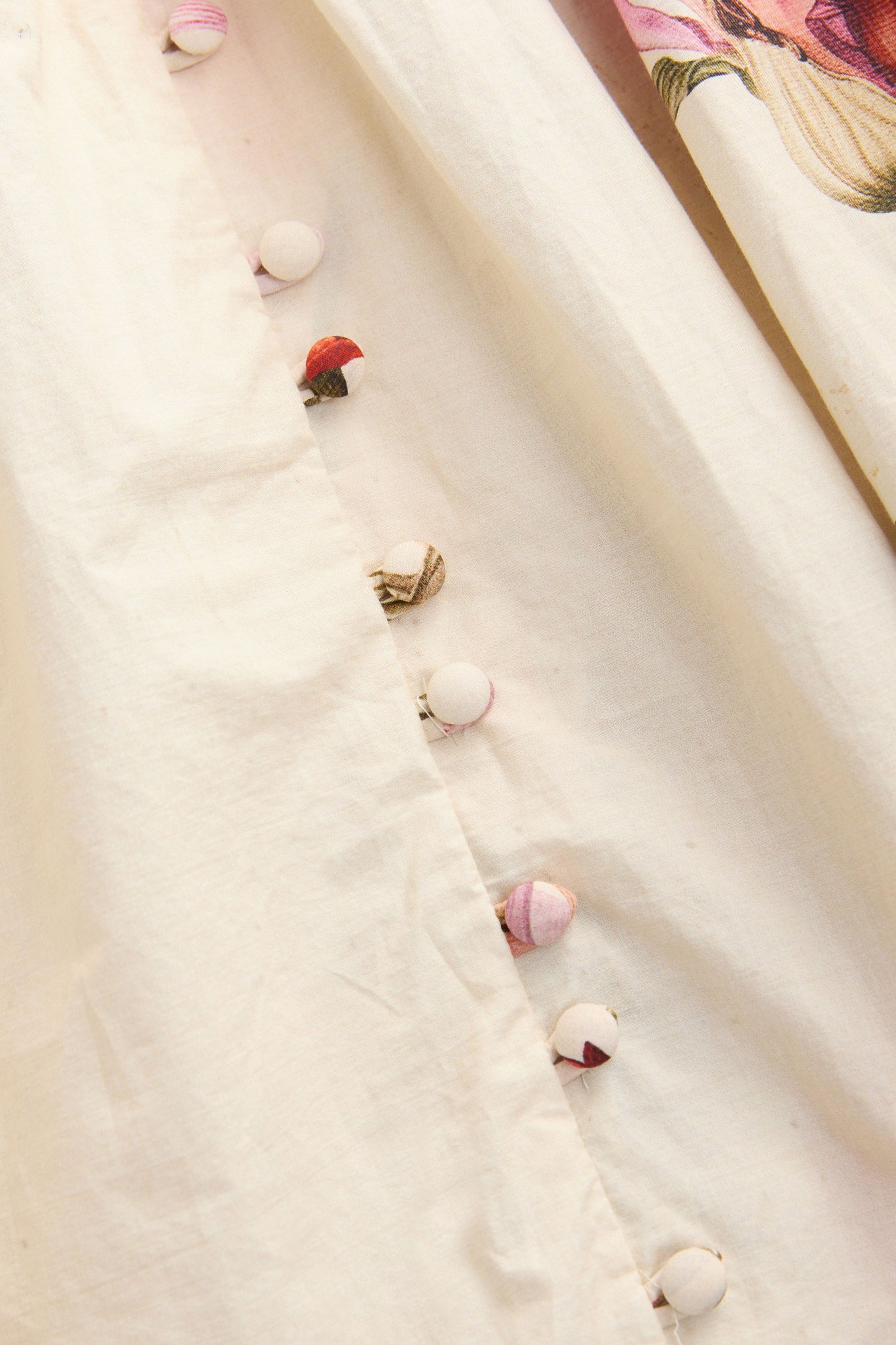 Next Maxikleid Festliches Maxikleid mit Puffärmeln, Kurzgröße (1-tlg)