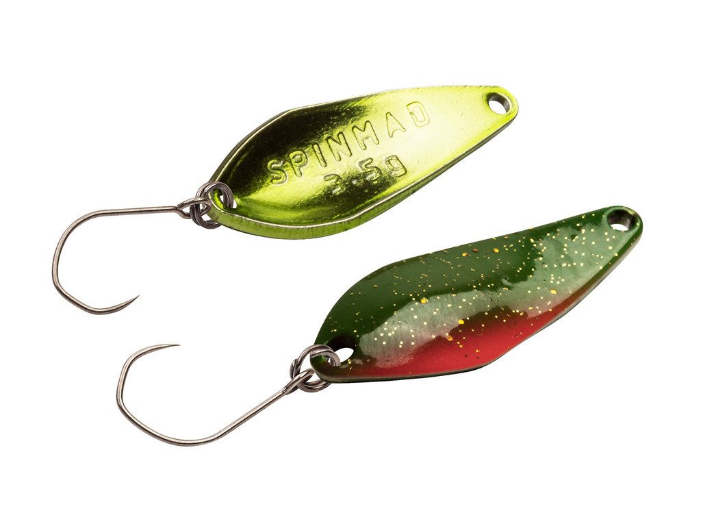 SpinMad Kunstköder SPINMAD Spoons 3,5 g - Lieblingsköder Spoons, (SpinMad Spoons 3,5 g, 1-St. SpinMad Spoons 10 Farben), Effektiver Lauf, Exzellente Verarbeitung