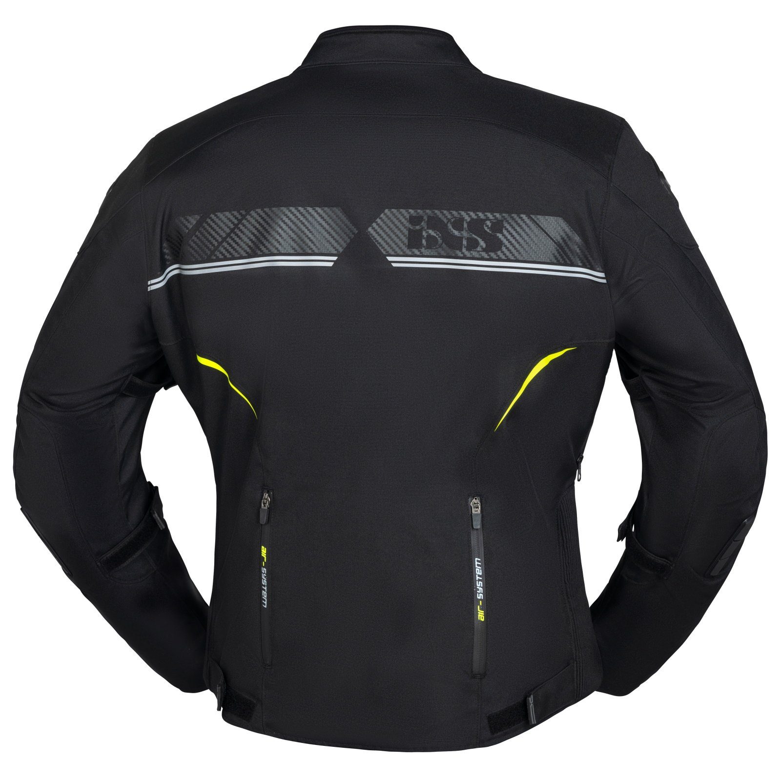 schwarz Carbon-ST Textiljacke iXS IXS Motorradjacke