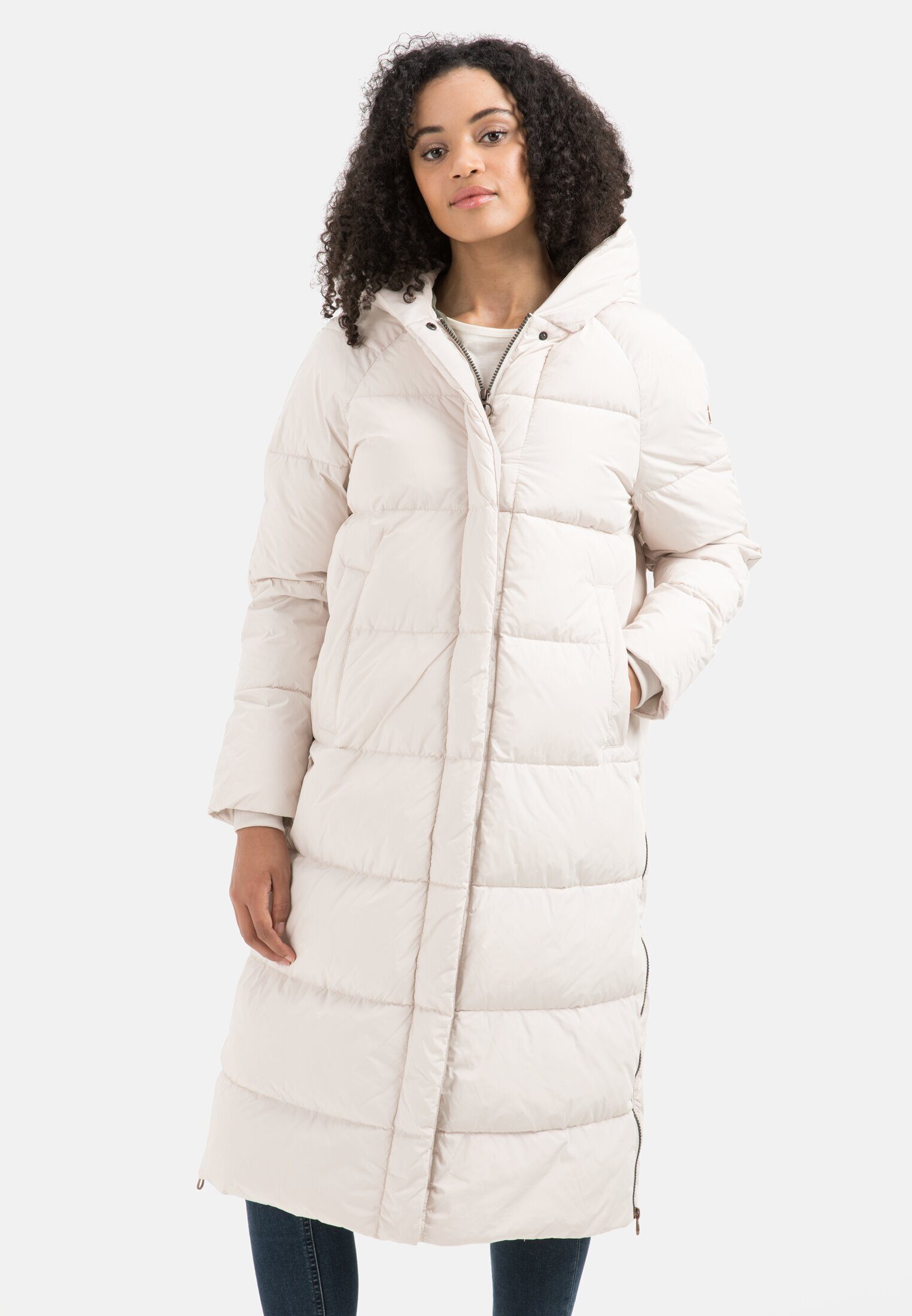 Steppmantel aus recyceltem Polyester